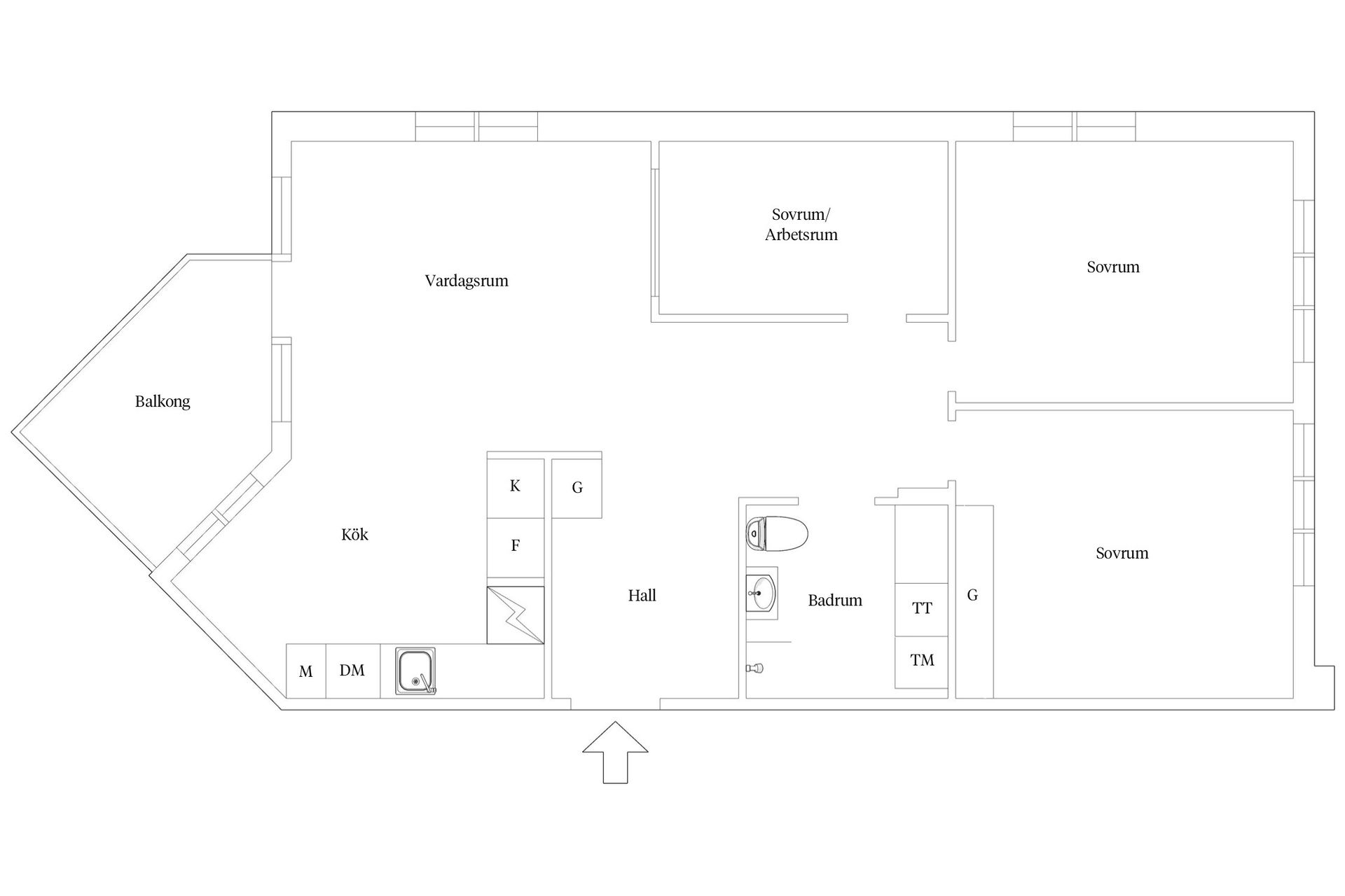 Bostadsrätt, Sten Bergmans väg 5, Hammarbyhöjden, Stockholm