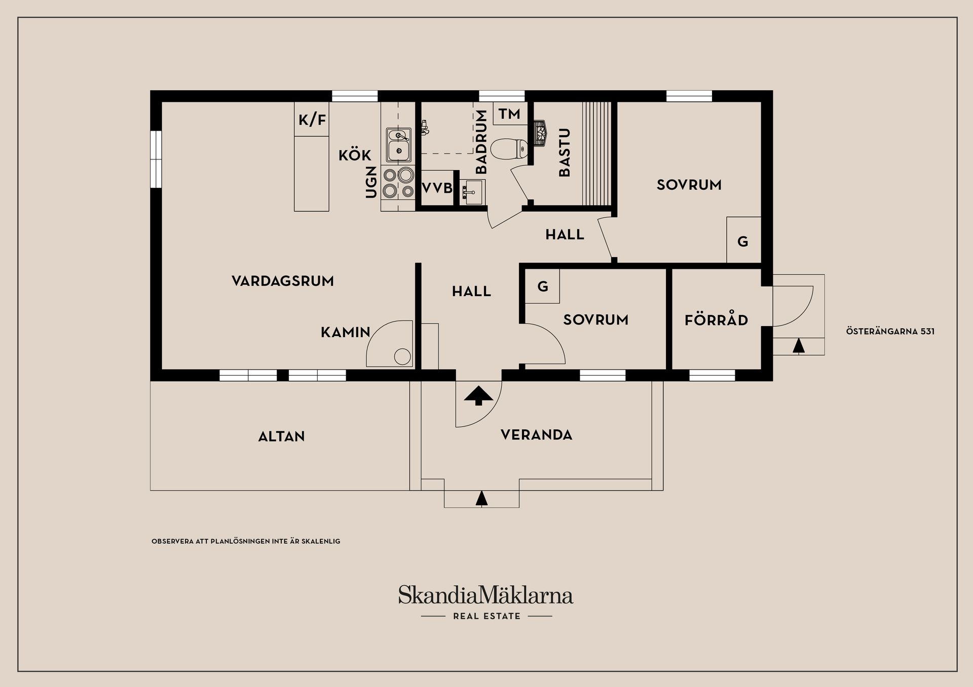 Villa, Österängarna 531, Karlstad