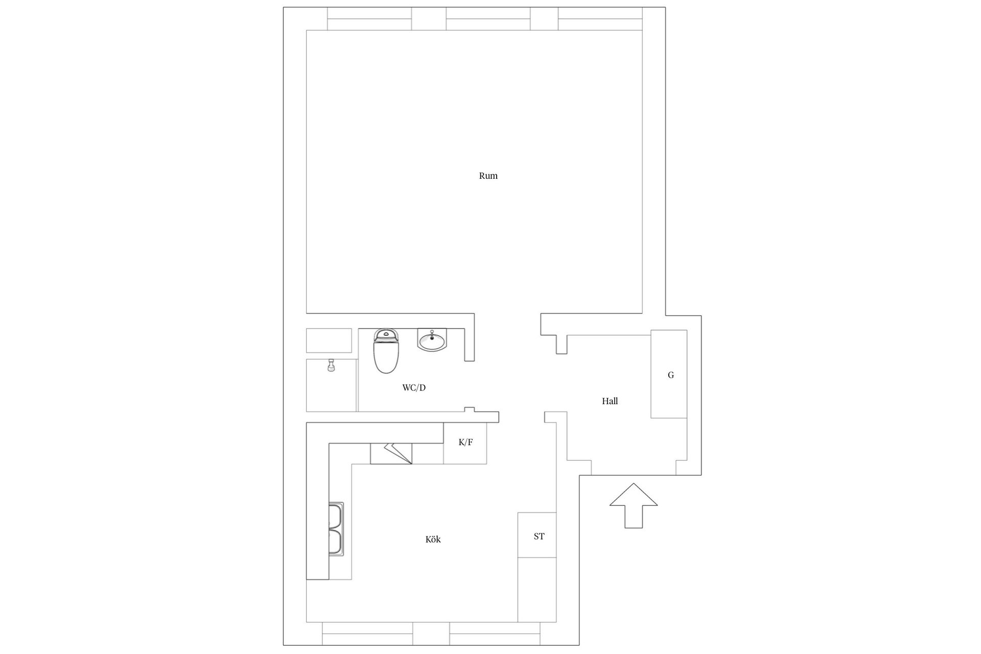 Bostadsrätt, Stora Tvärgatan 42A, Lund - Centrum, Lund