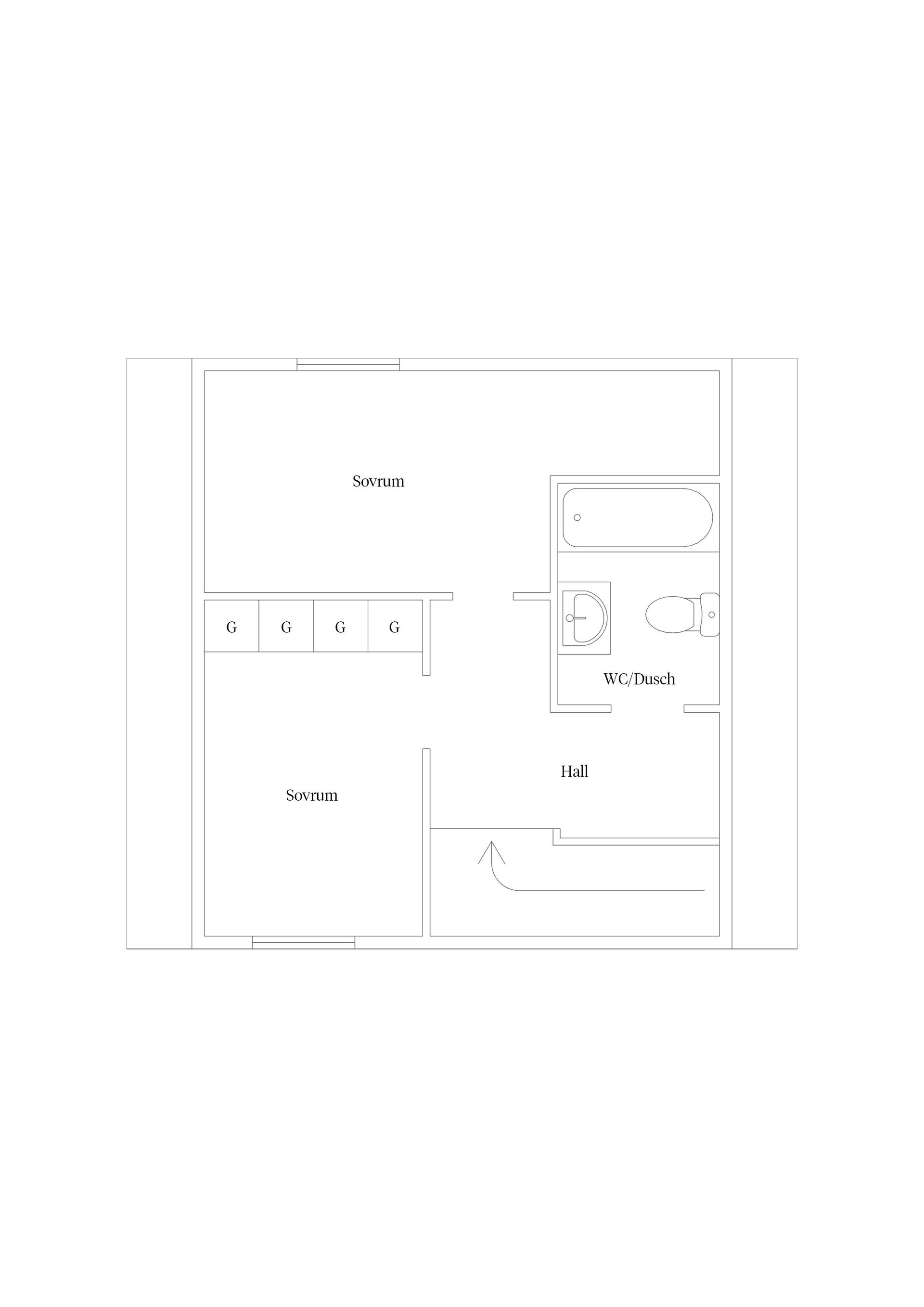 Villa, Skyttevägen 8, Norrsundet, Gävle