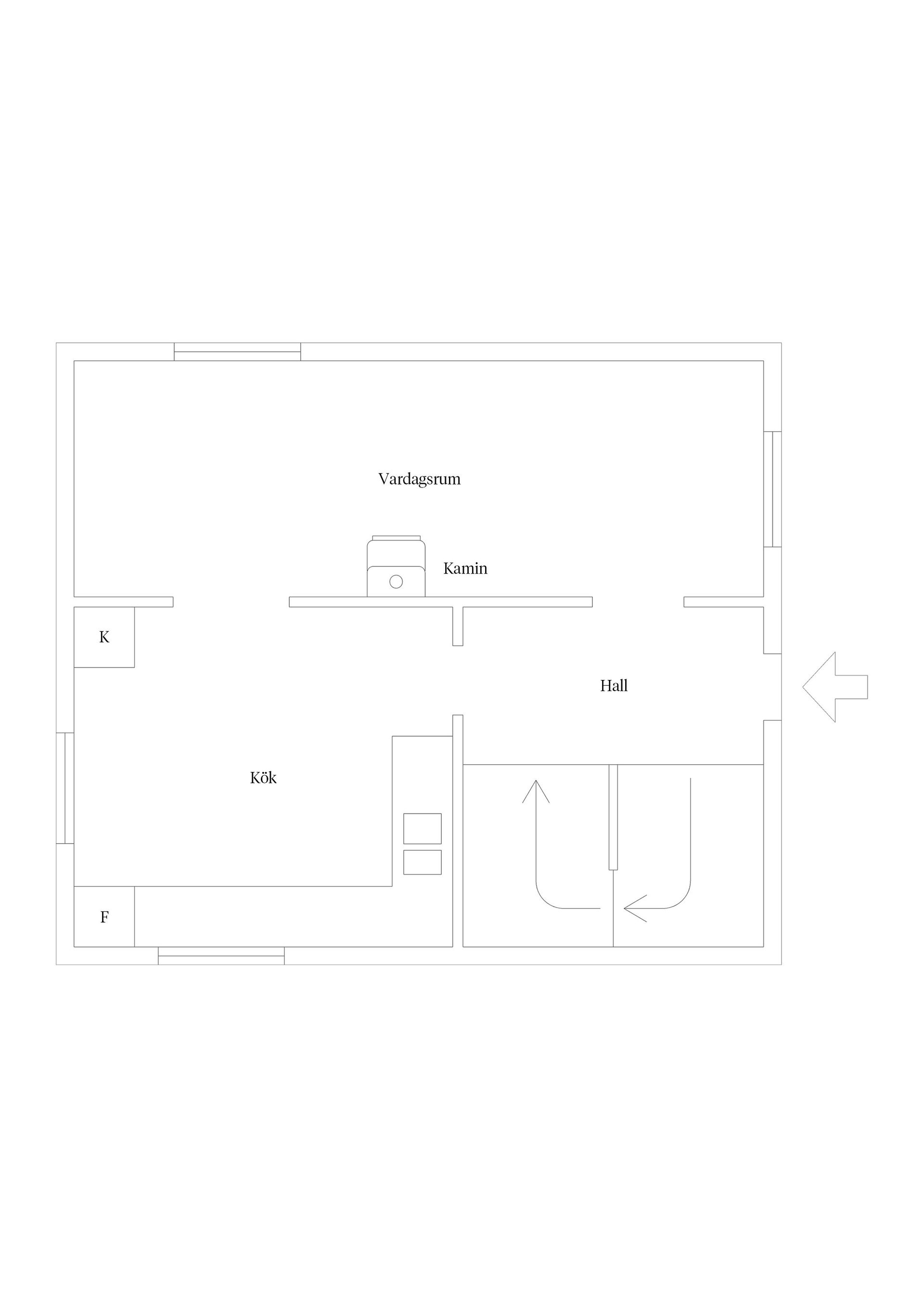 Villa, Skyttevägen 8, Norrsundet, Gävle