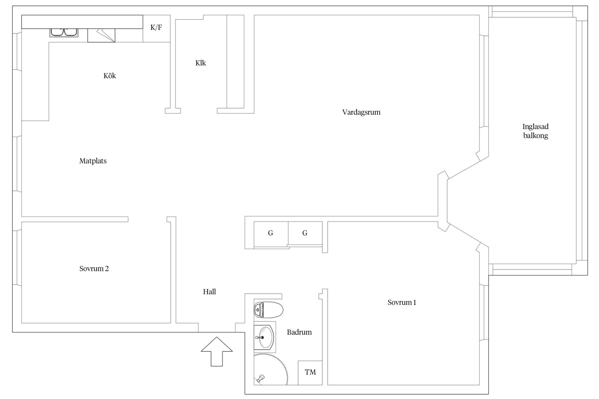 Bostadsrätt, Nolhagagatan 47, Sjöbo, Borås