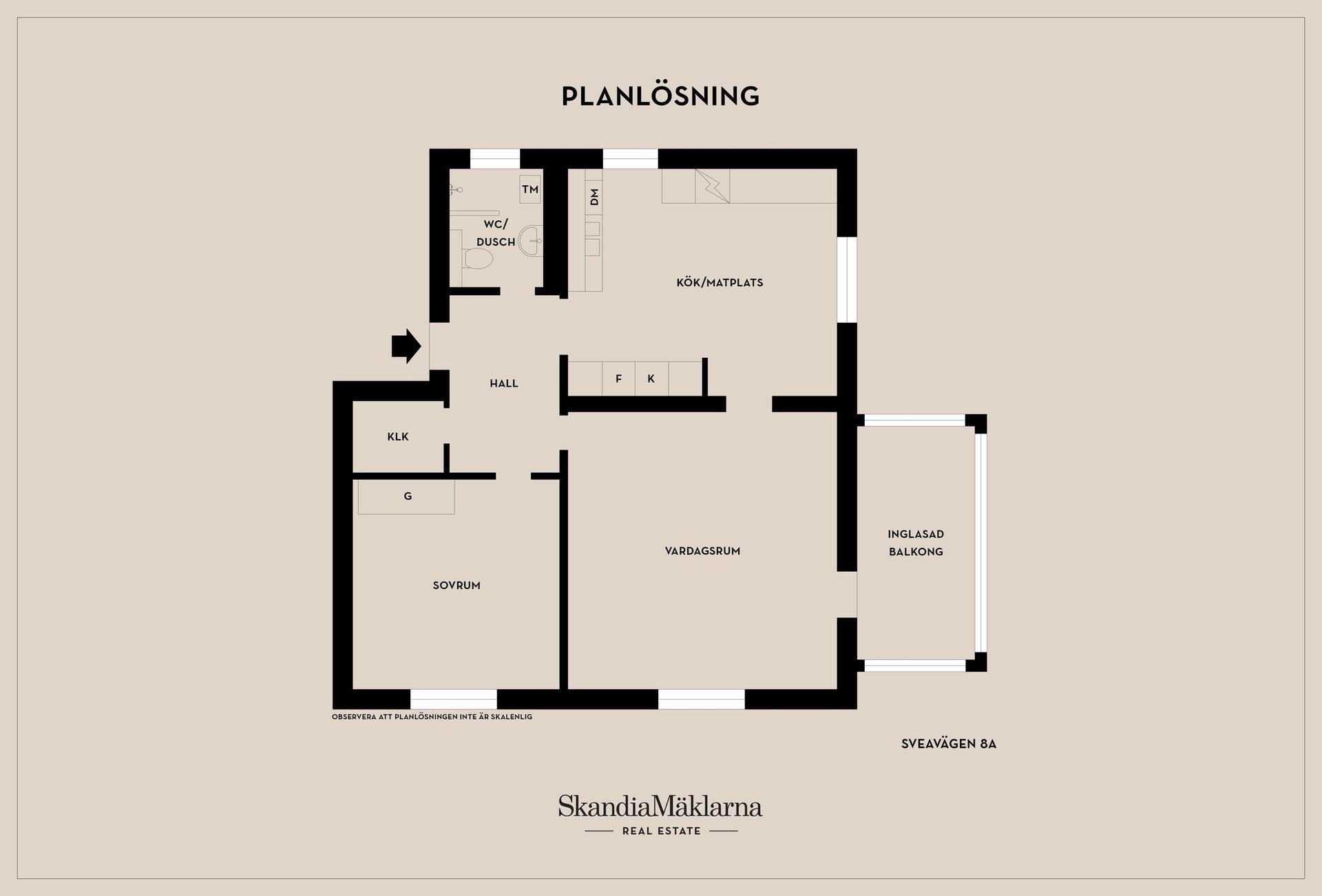 Bostadsrätt, Sveavägen 8A, Sveaplan, Eskilstuna