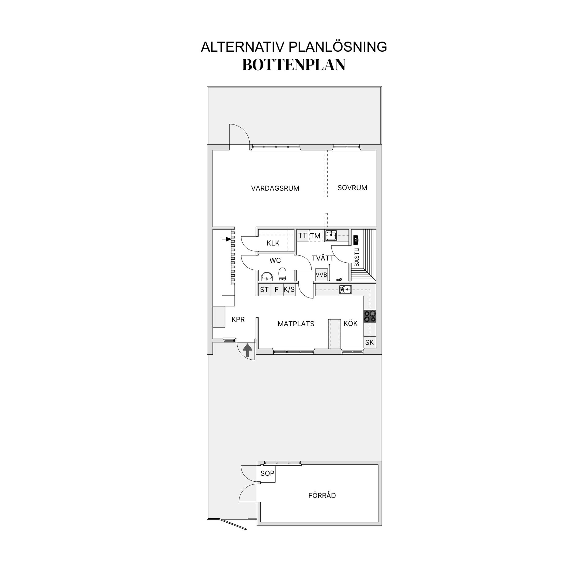 Villa, Radhus, Vårlöksvägen 17, Trollbäcken, Tyresö