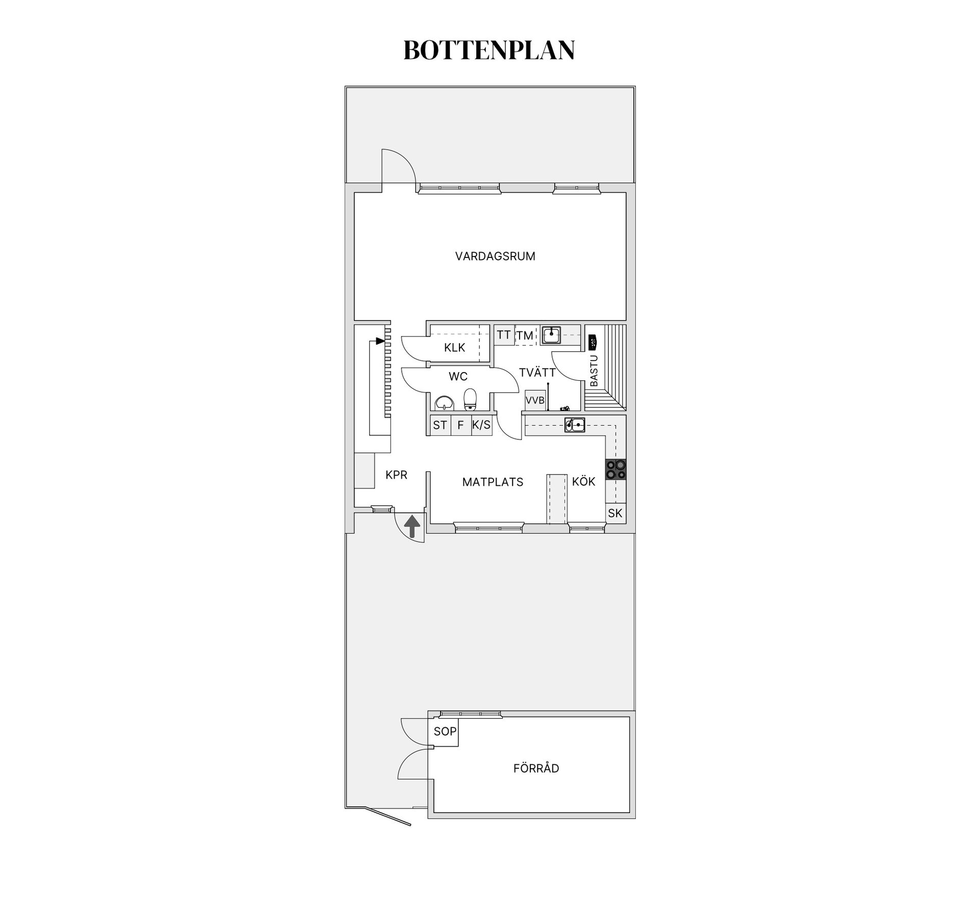 Villa, Radhus, Vårlöksvägen 17, Trollbäcken, Tyresö