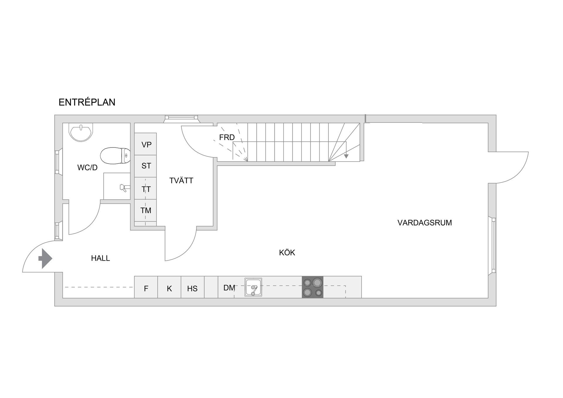 Bostadsrätt, Radhus, Idunslingan 15, Skälby, Järfälla