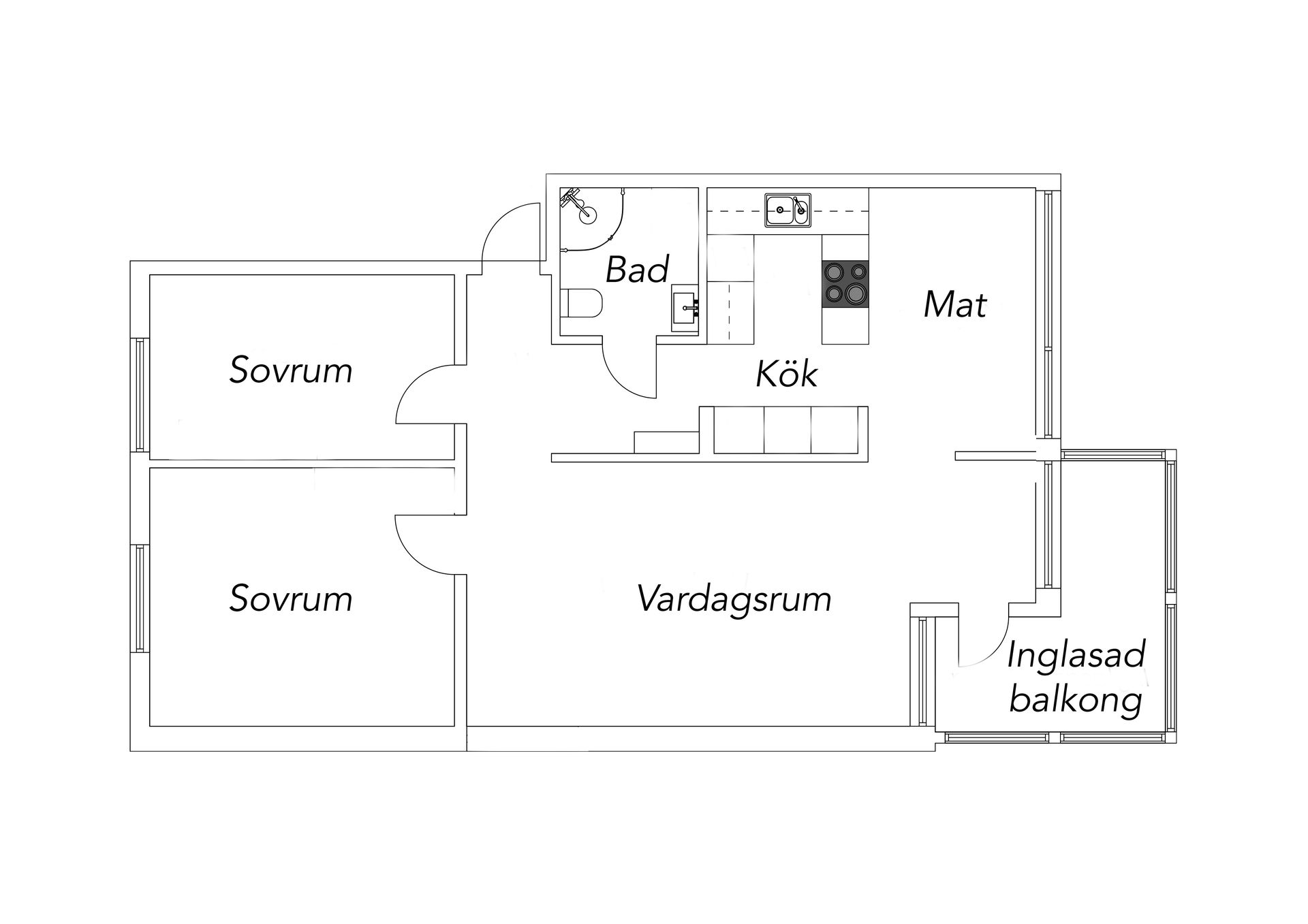 Bostadsrätt, Ekvägen 19, Alnö, Sundsvall