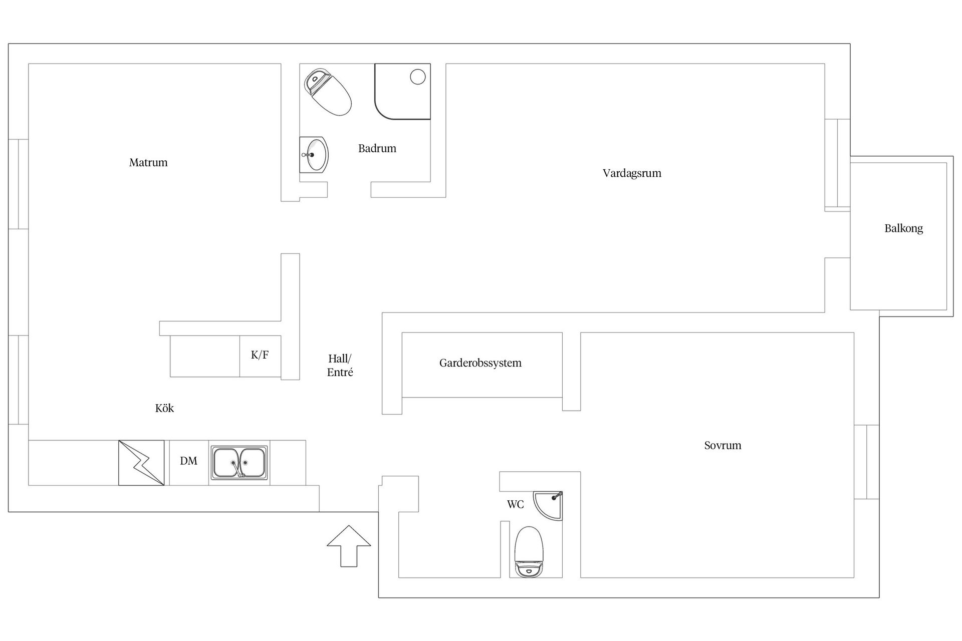 Bostadsrätt, Sofiavägen 3D, Sofiaparken, Lund