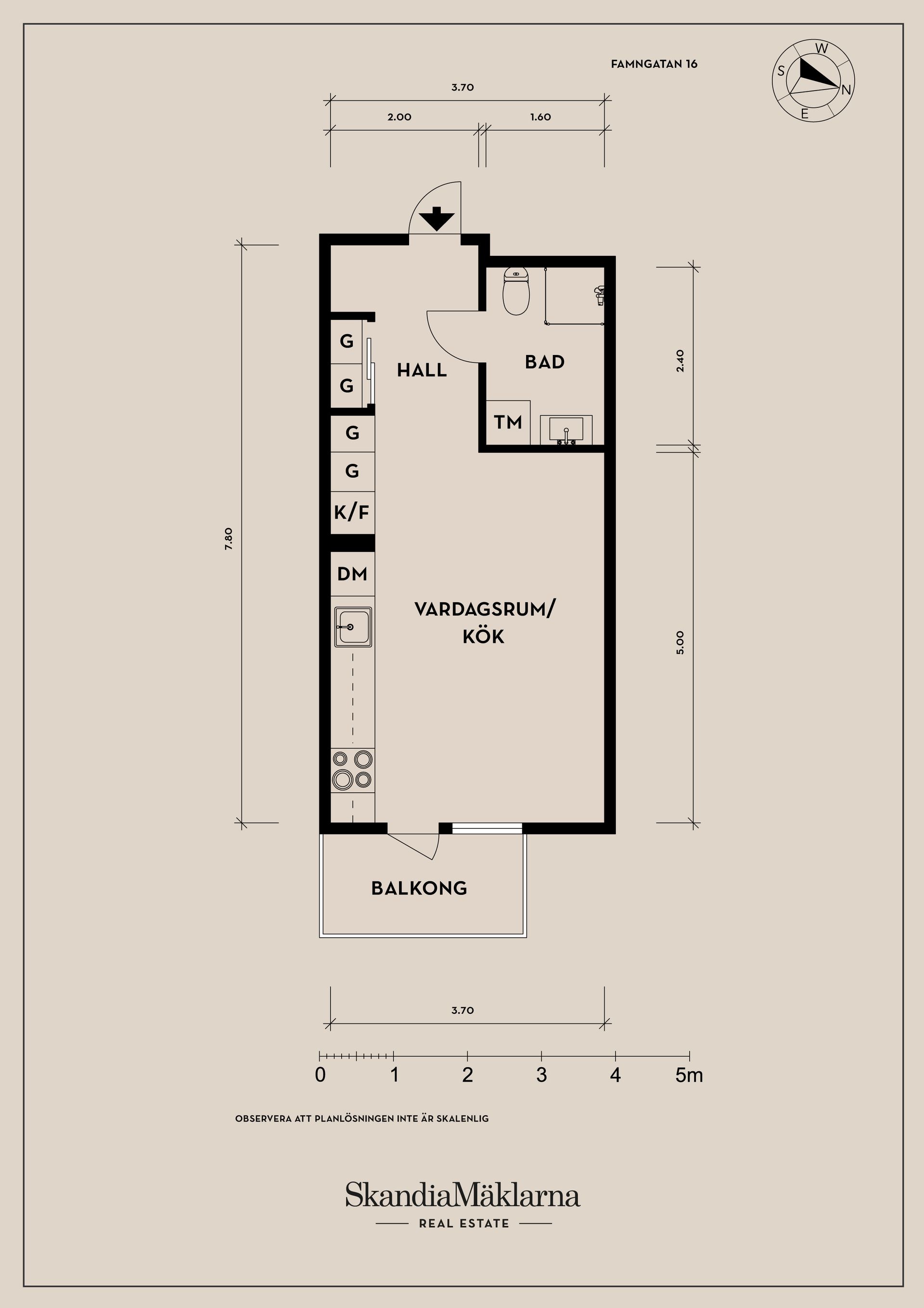 Bostadsrätt, Famngatan 16, Flatås, Göteborg