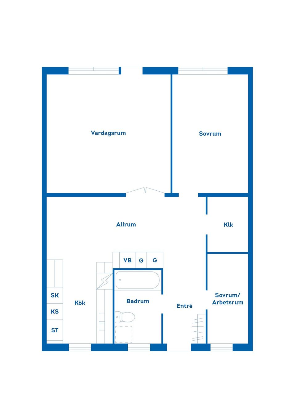 Villa, Radhus, Riddarängsvägen 21I, Mantorp, Mjölby