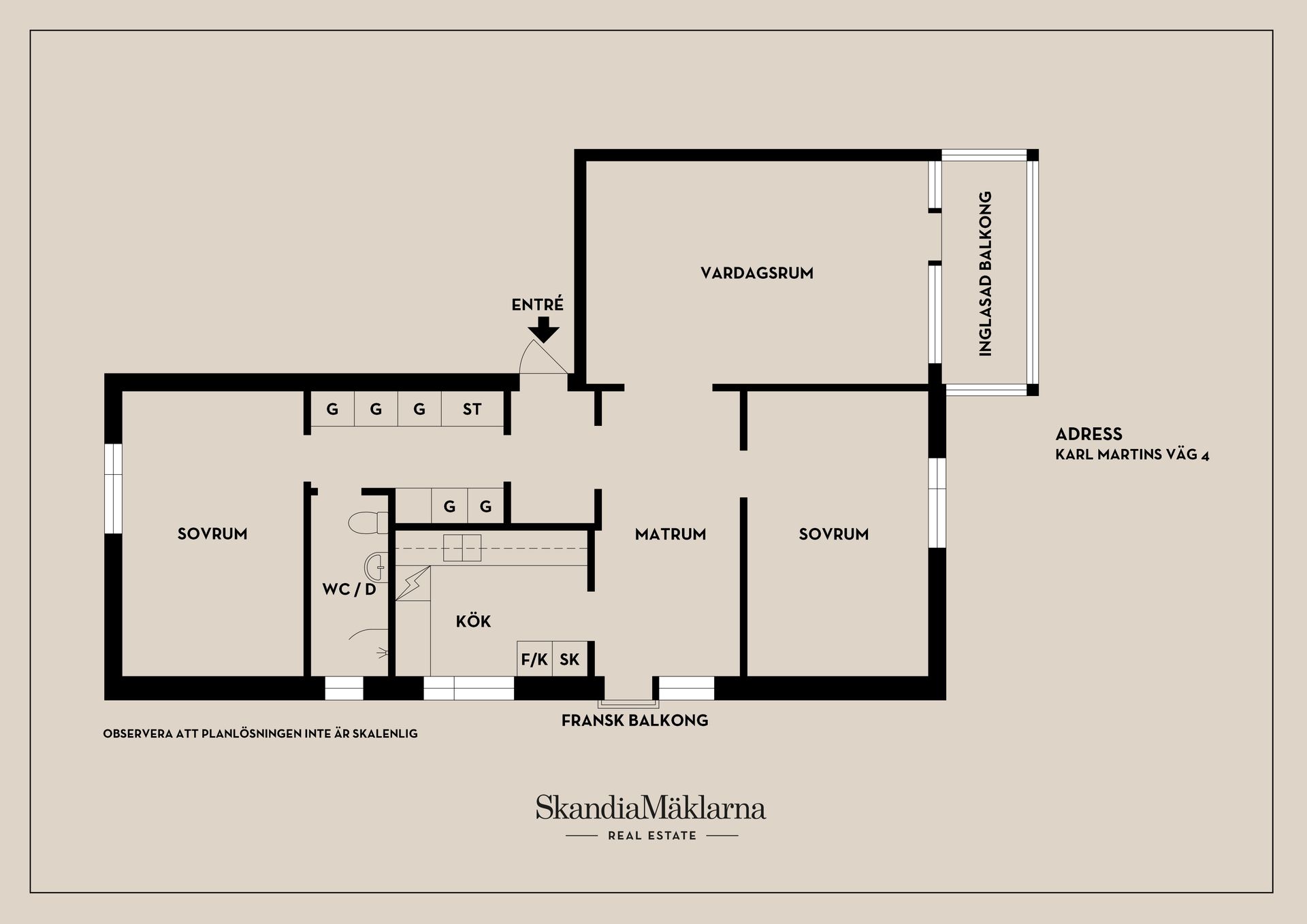 Bostadsrätt, Karl Martins väg 4, Vaxön, Vaxholm