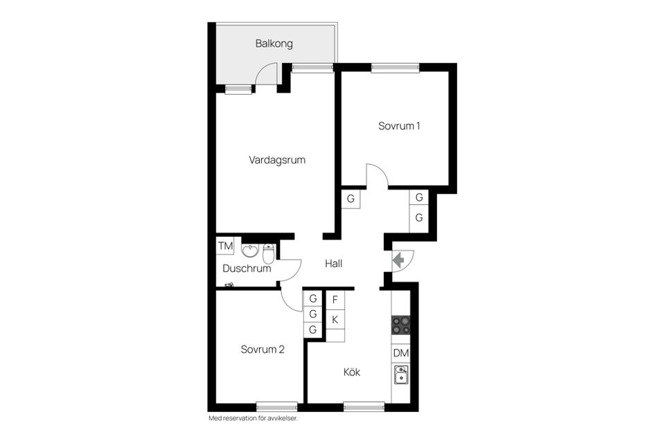 Bostadsrätt, Johan Nybergs Väg 12, Härnön, Härnösand