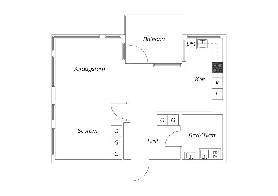 Bostadsrätt, Ytterby Torg 13, Ytterby, Kungälv