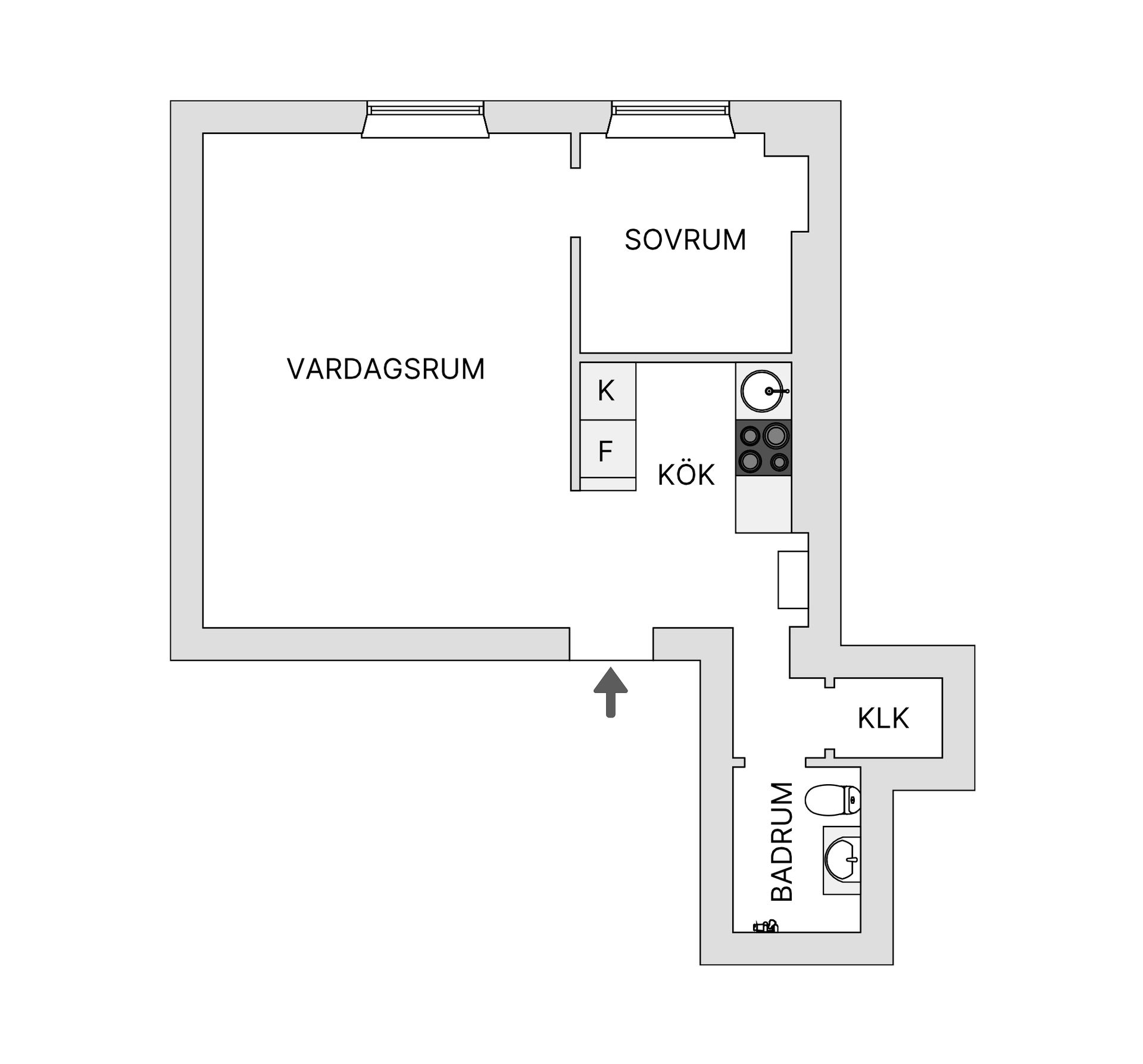 Bostadsrätt, Lorensbergsgatan 5B, Södermalm - Högalid, Stockholm