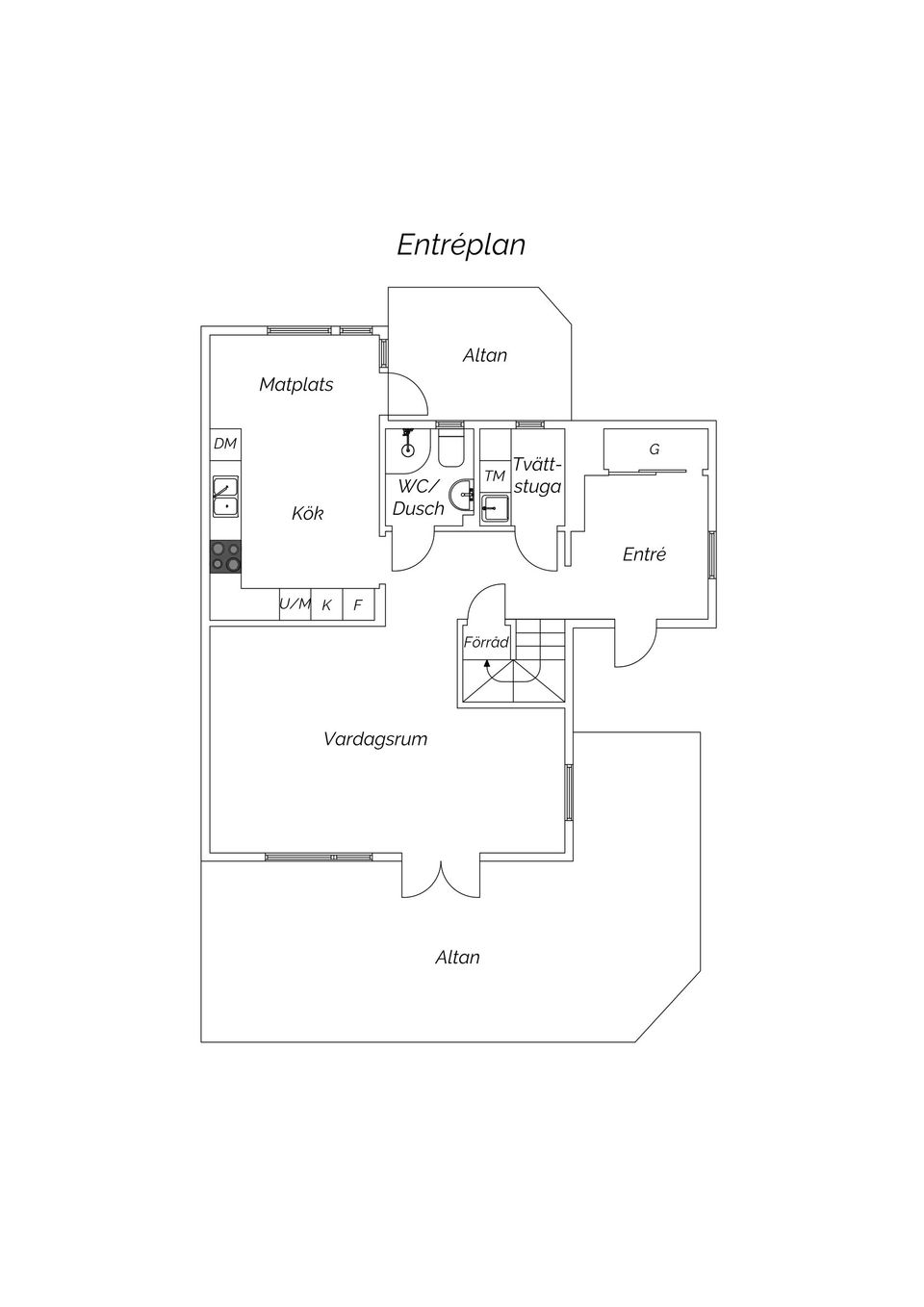 Villa, Radhus, Olserödsgatan 64, Olseröd, Kungälv