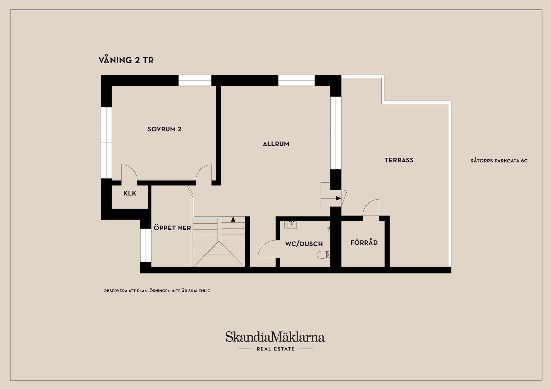 Bostadsrätt, Råtorps parkgata 6C, Södra Råtorp, Karlstad