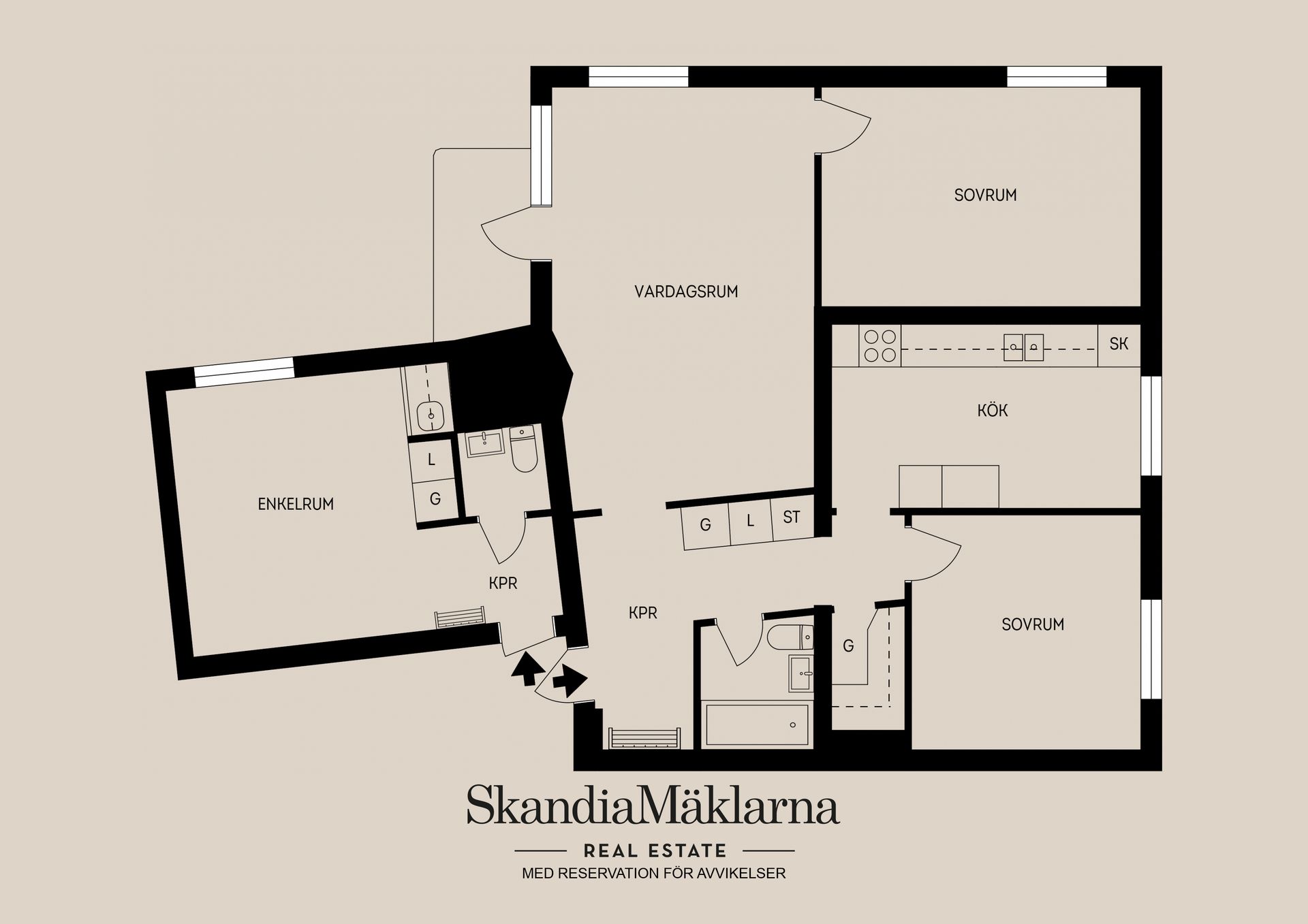 Bostadsrätt, Tiundagatan 61, Luthagen/Stabby, Uppsala
