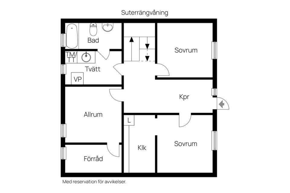 Radhus, Galoppvägen 5, Lillhällom, Sundsvall