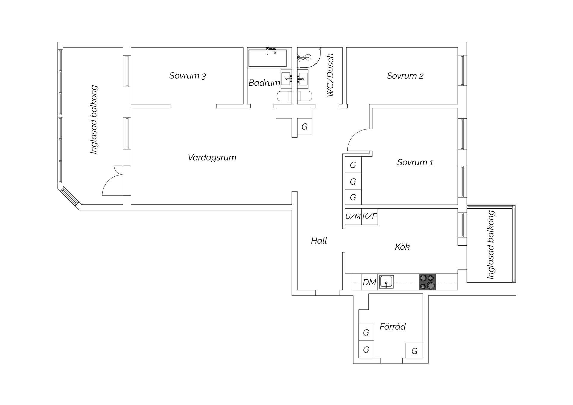 Bostadsrätt, Tallvägen 5B, Bredsand, Sundsvall