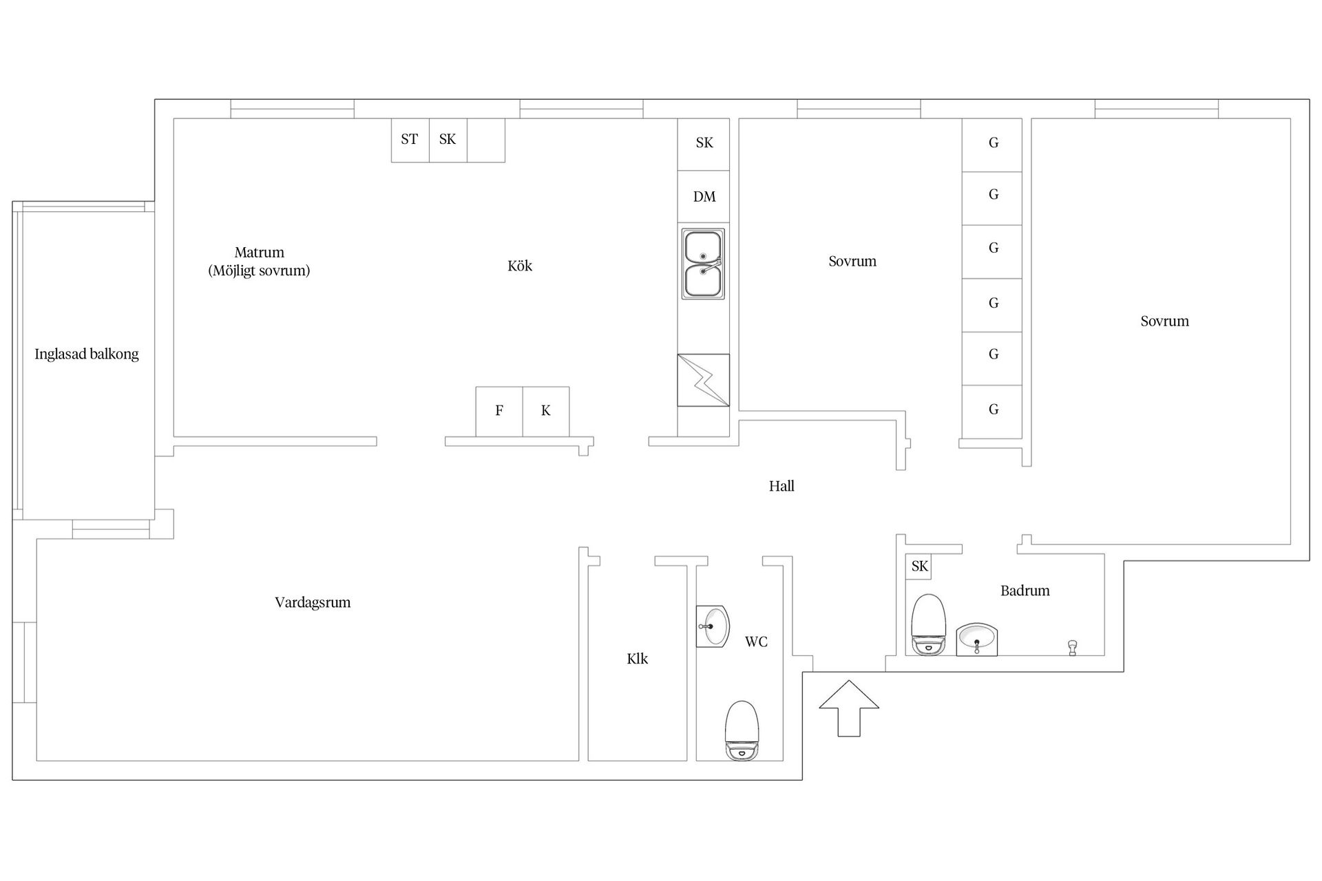 Bostadsrätt, Strandvägen 25, Lomma