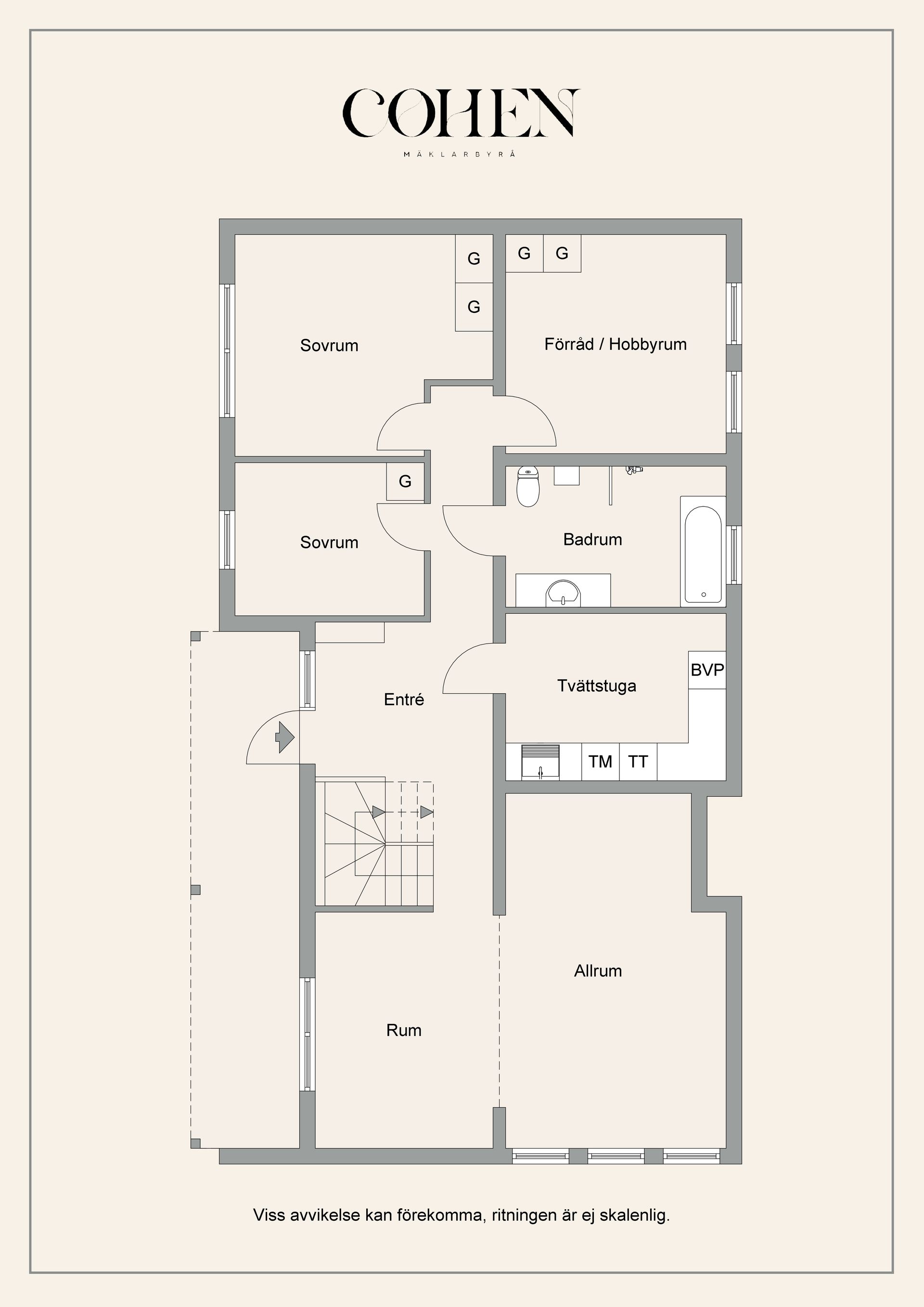 Villa, Genvägen 50, Centrala Knivsta, Knivsta