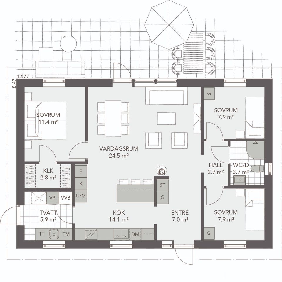 Tomt, Hästlyckan 7, Torslanda, Göteborg
