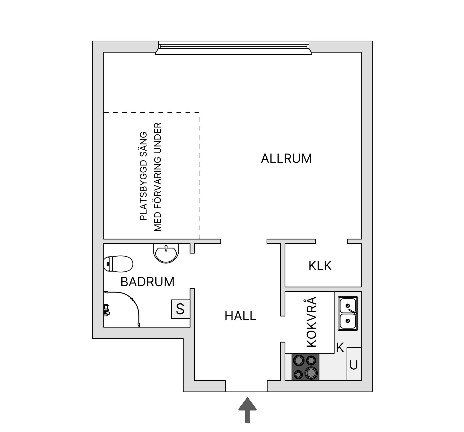 Bostadsrätt, Lundagatan 36F, Södermalm - Skinnarviksberget, Stockholm