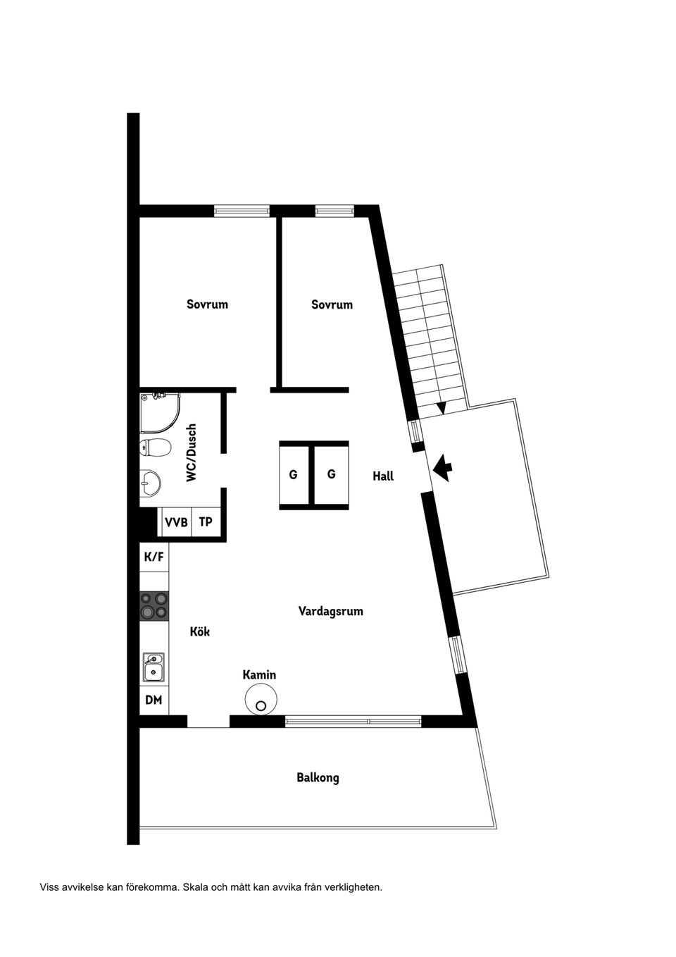 Bostadsrätt, Radarvägen 5D, Fårösund, Gotland