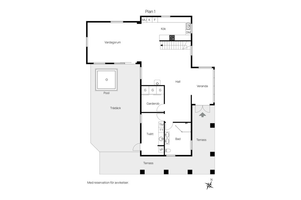Villa, Sommarrovägen 14, Centralt söder / Gustavsvik, Örebro