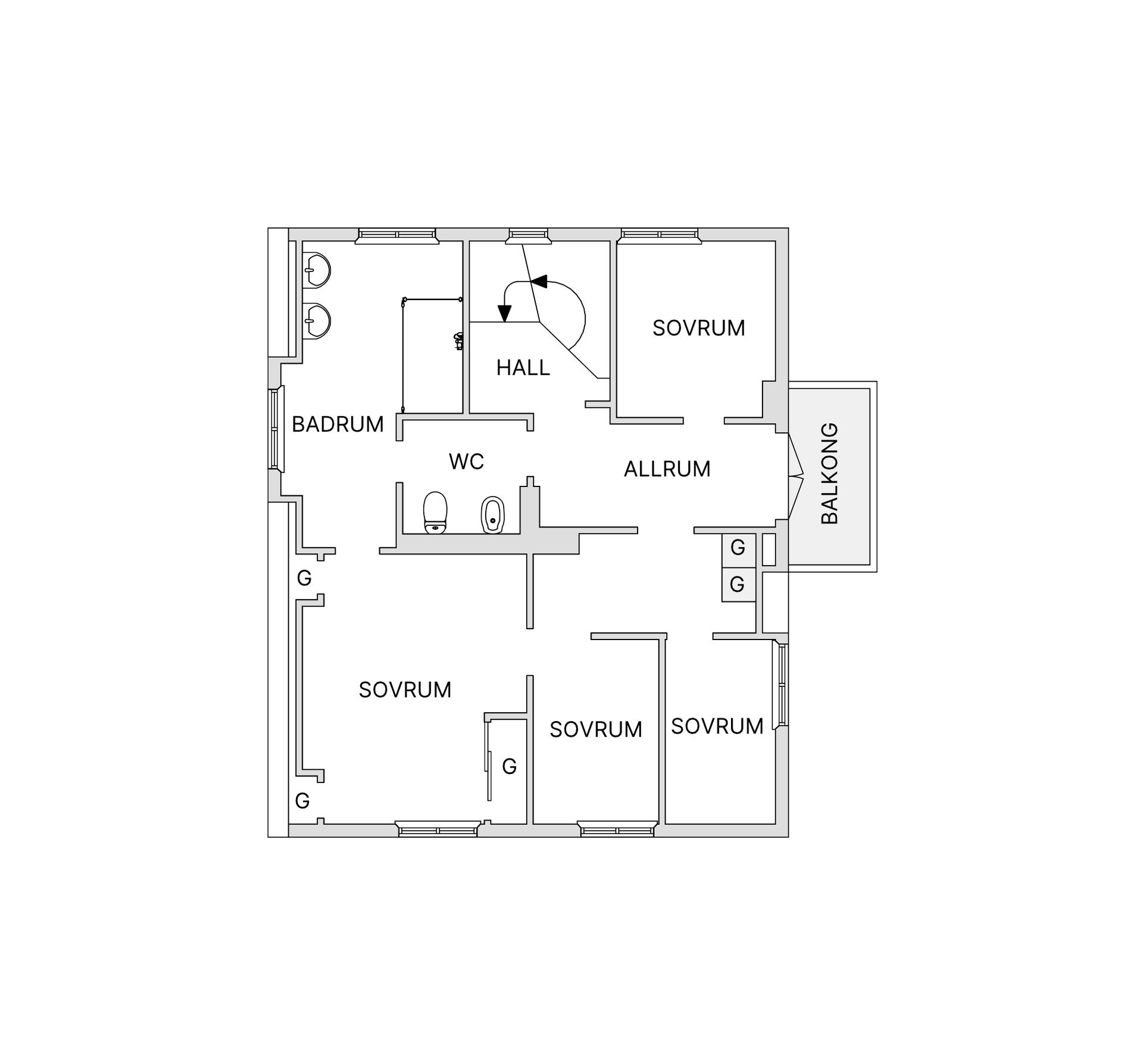 Villa, Karlsbergsgatan 19, Tullen, Borås