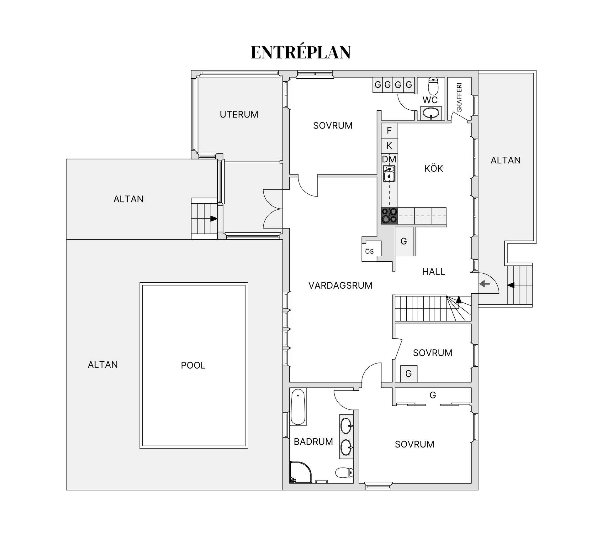 Villa, Ansgariusvägen 4, Tuna, Österåker