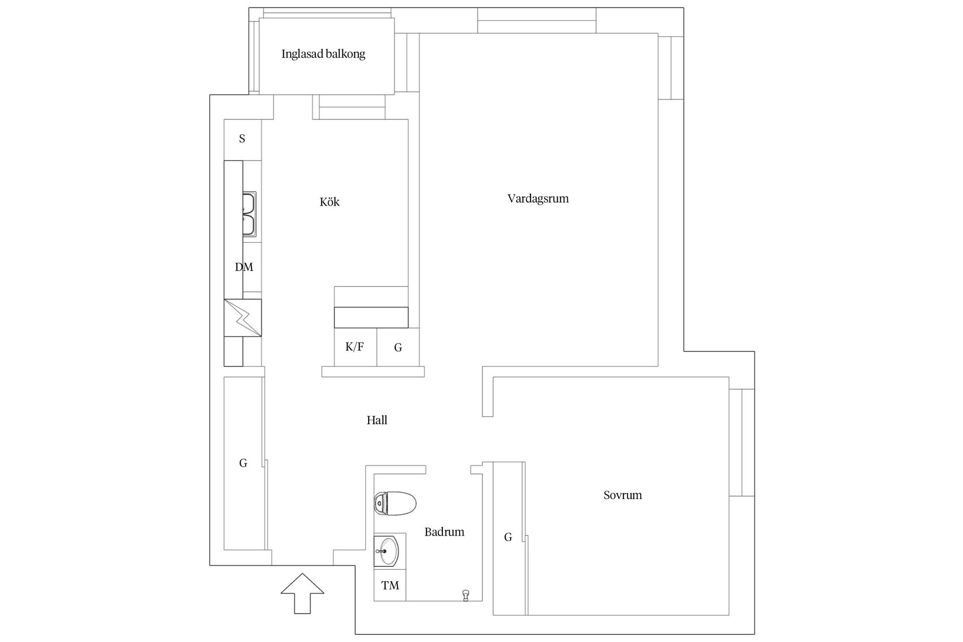 Bostadsrätt, Rekylgatan 10, Haga, Västerås
