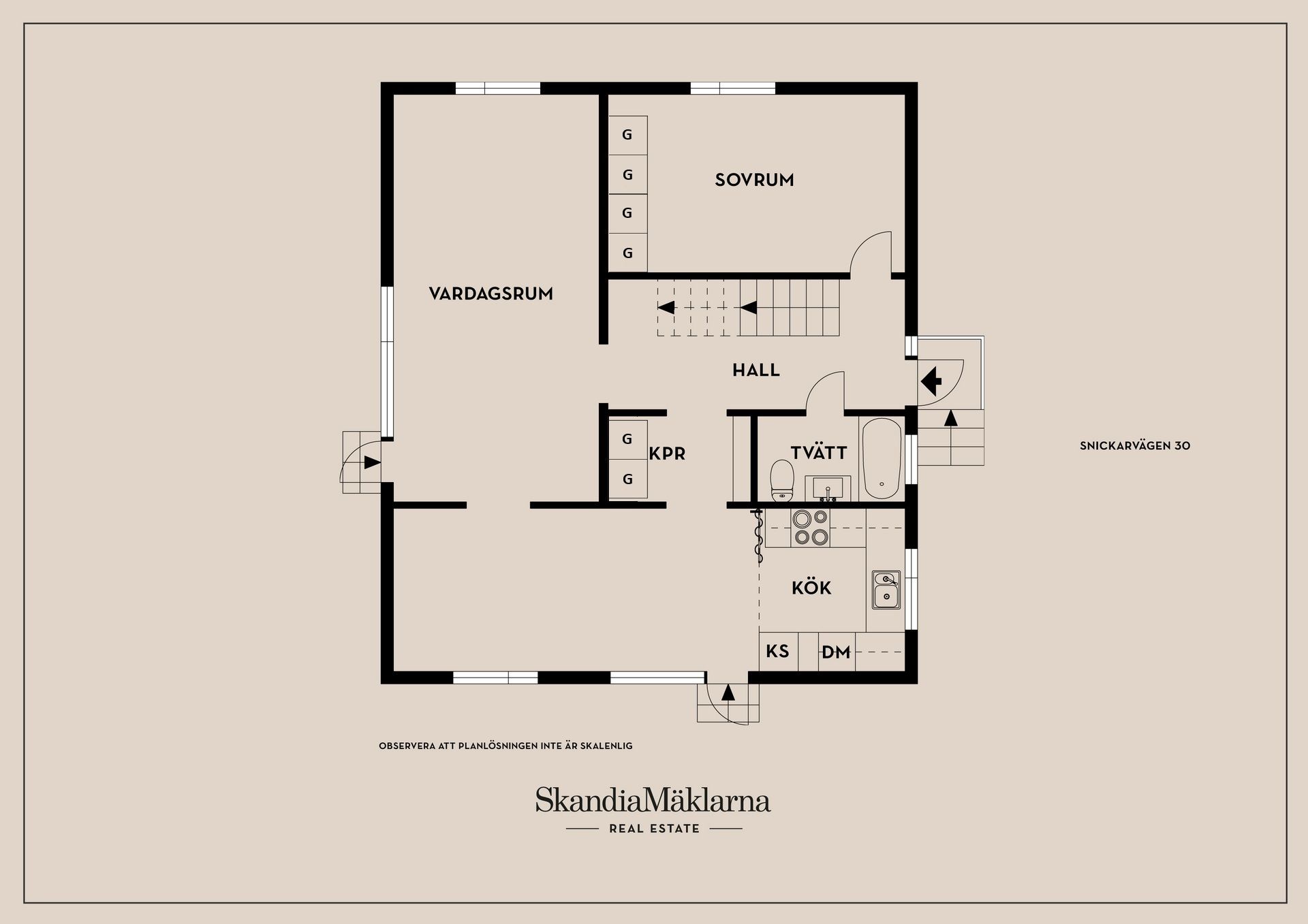 Villa, Snickarvägen 30, Bro - Gamla Bro, Upplands-Bro