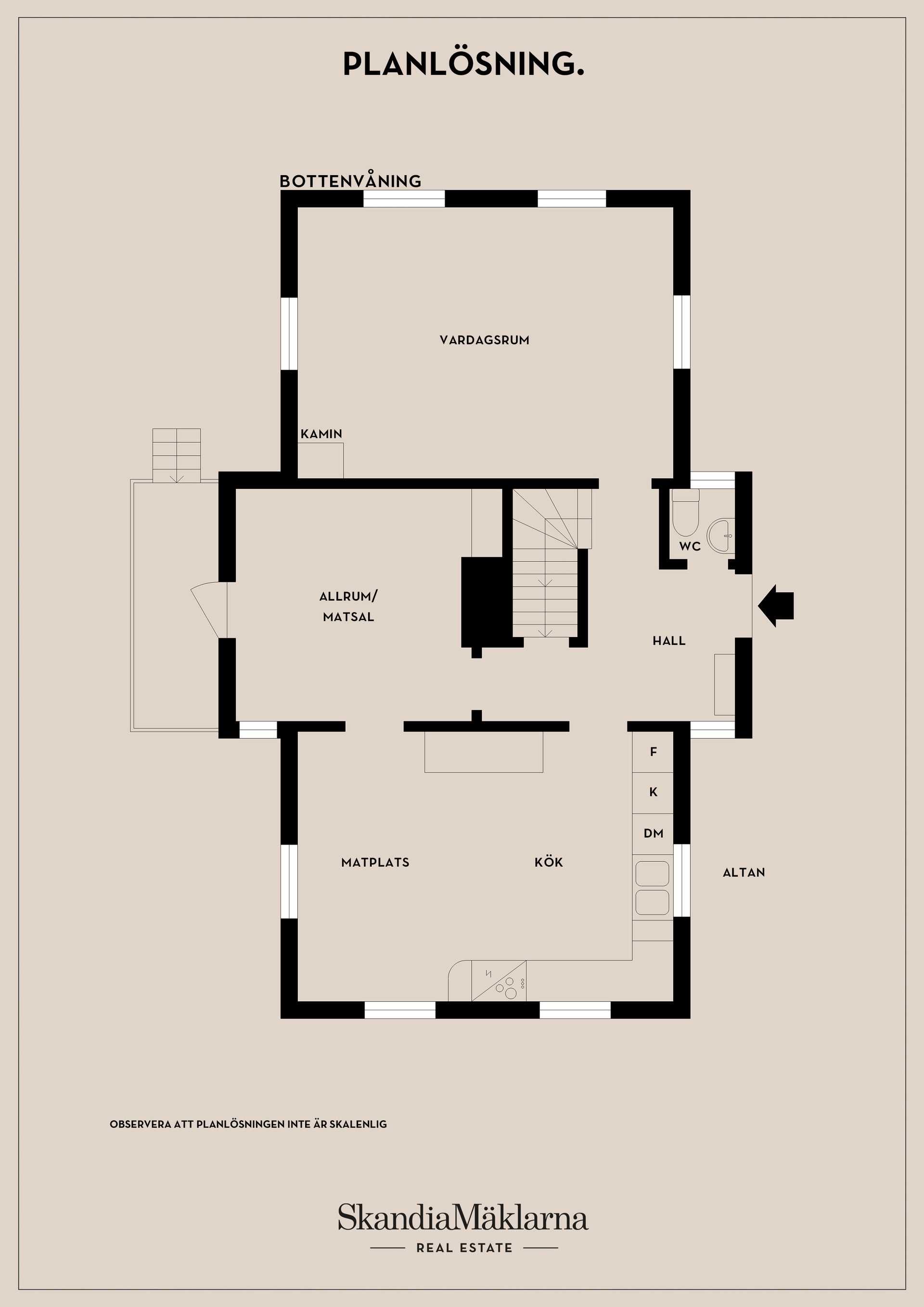 Villa, Länsmansvägen 33, Enskededalen, Stockholm