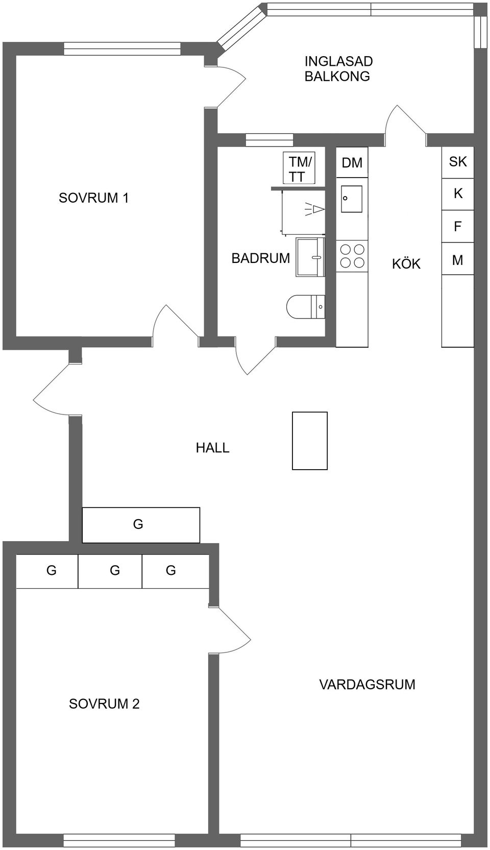 Bostadsrätt, Trestegsgatan 65, Ektorp, Norrköping
