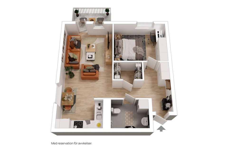 Bostadsrätt, Skördevägen 1, Åkersberg, Enköping