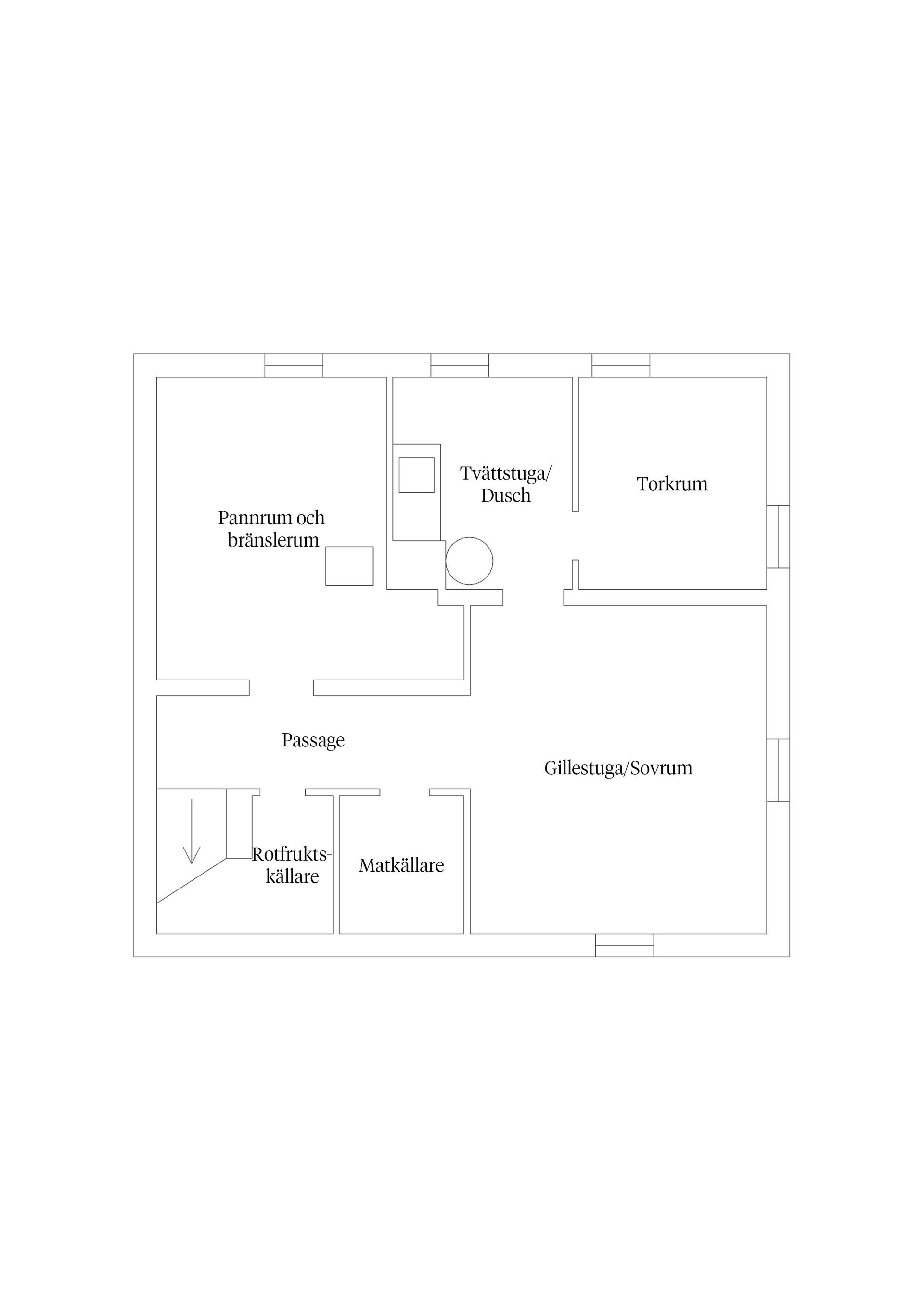 Villa, Klockargatan 5, Burträsk, Skellefteå