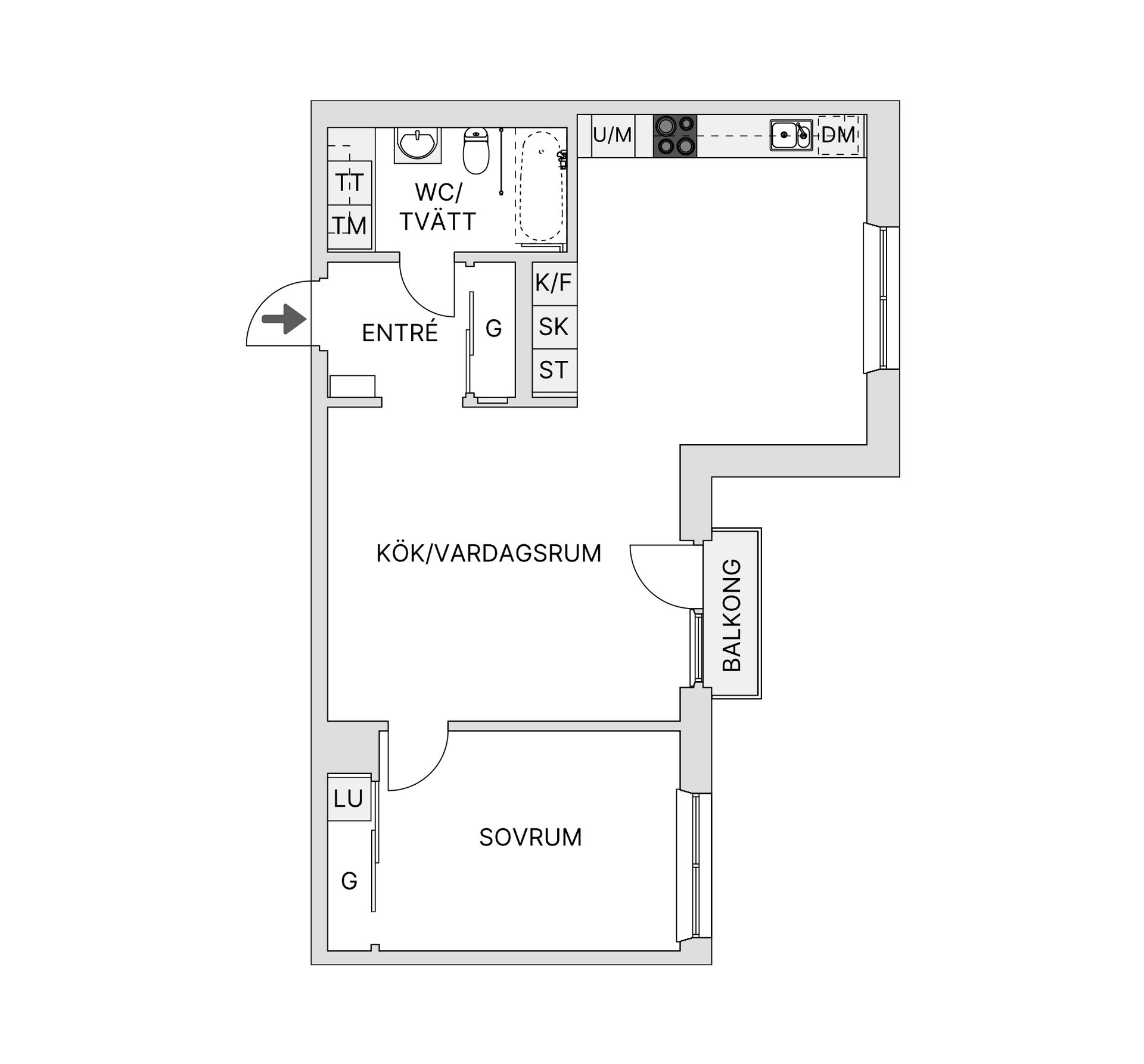 Bostadsrätt, Götaverksgatan 37, Lindholmen Norra Älvstranden, Göteborg