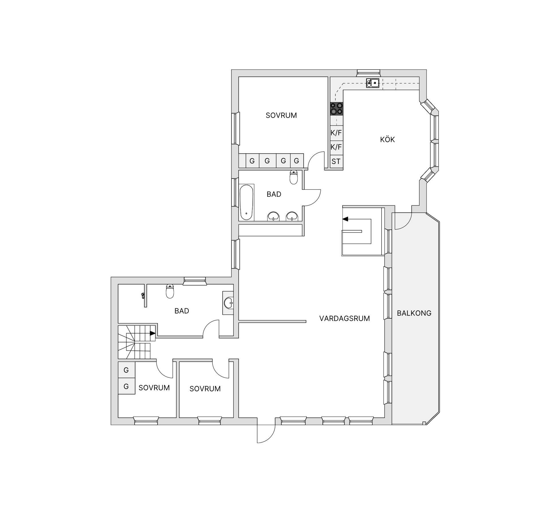 Villa, Gläntans väg 2, Skärgårdsstad, Österåker