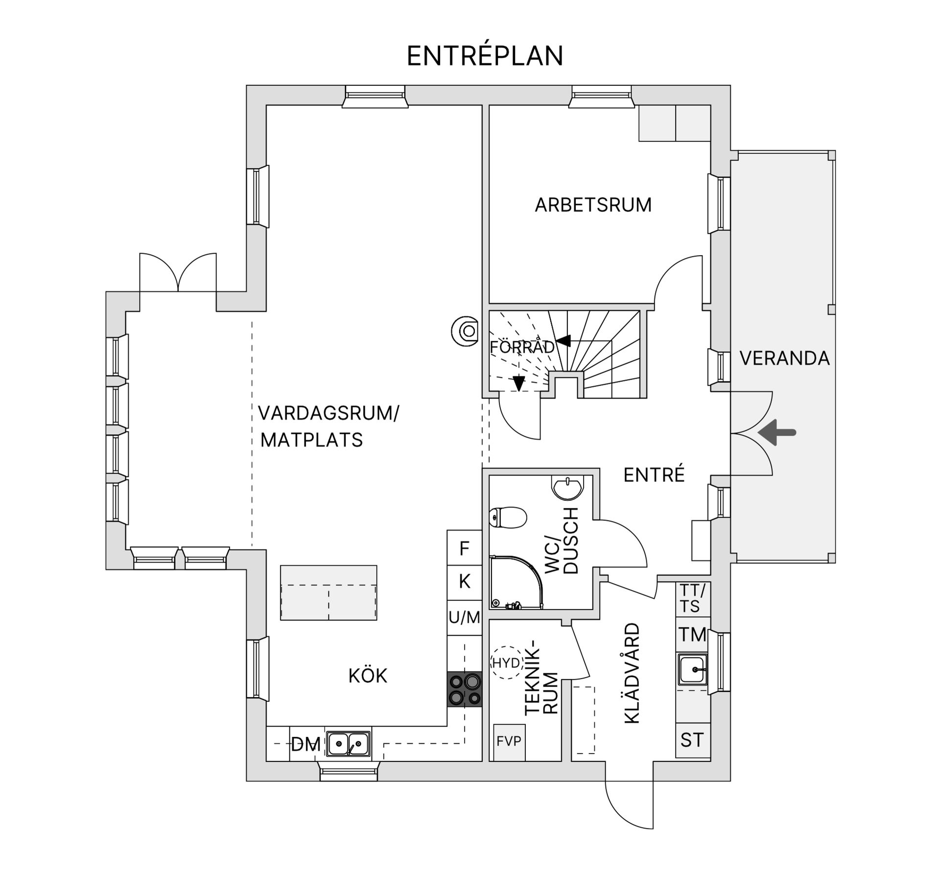 Villa, Innervik 693, Innervik, Skellefteå