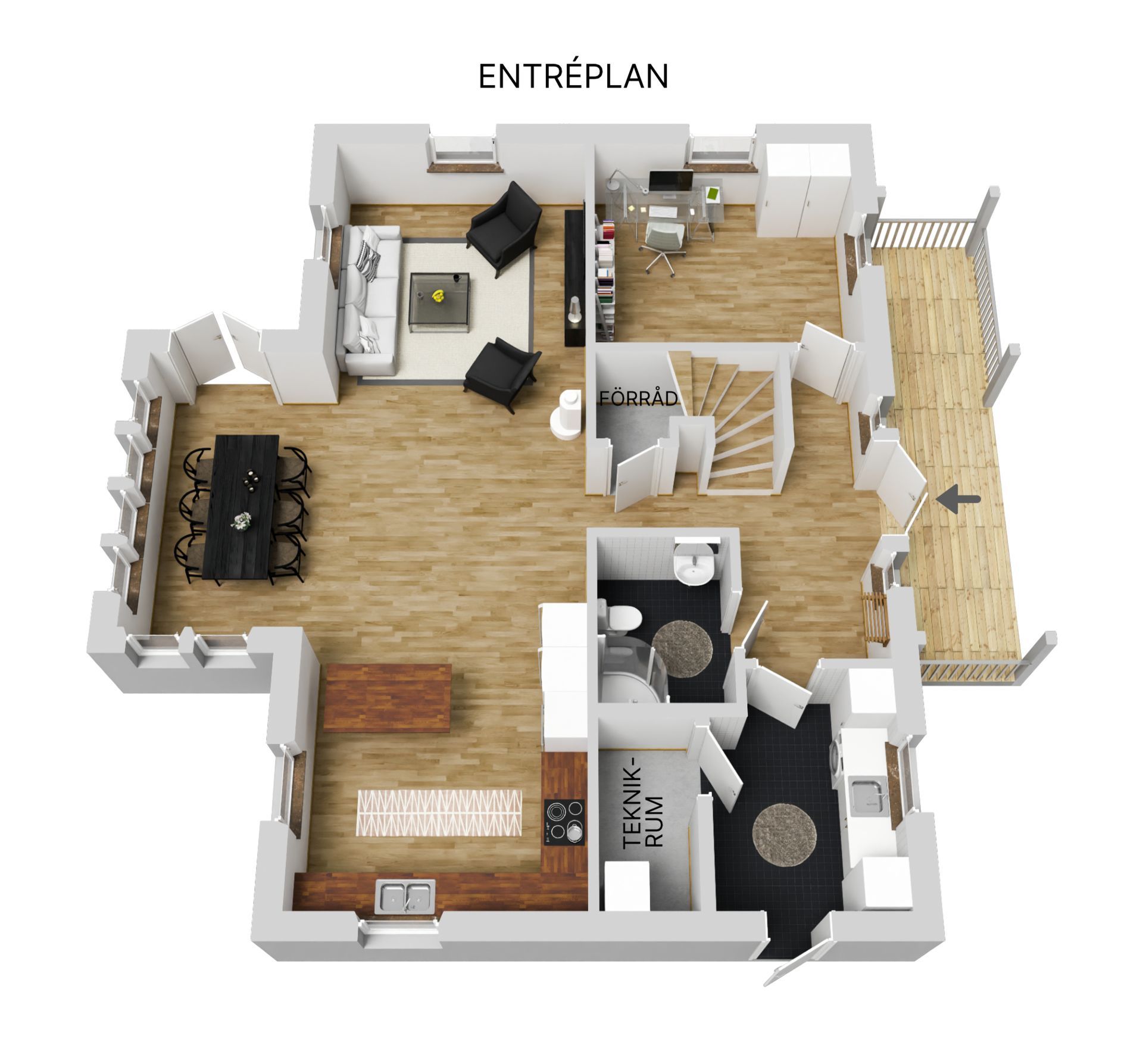 Villa, Innervik 693, Innervik, Skellefteå