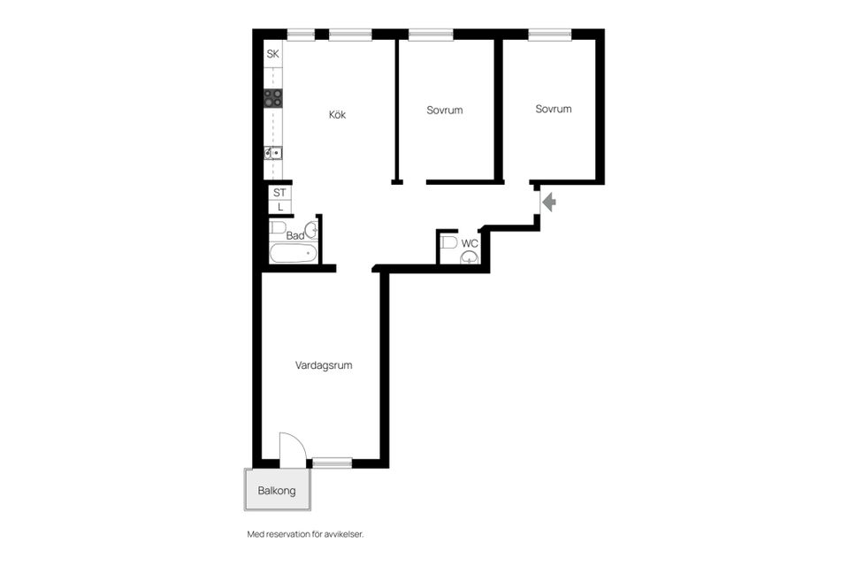 Bostadsrätt, Västmannagatan 13, Norrby, Borås
