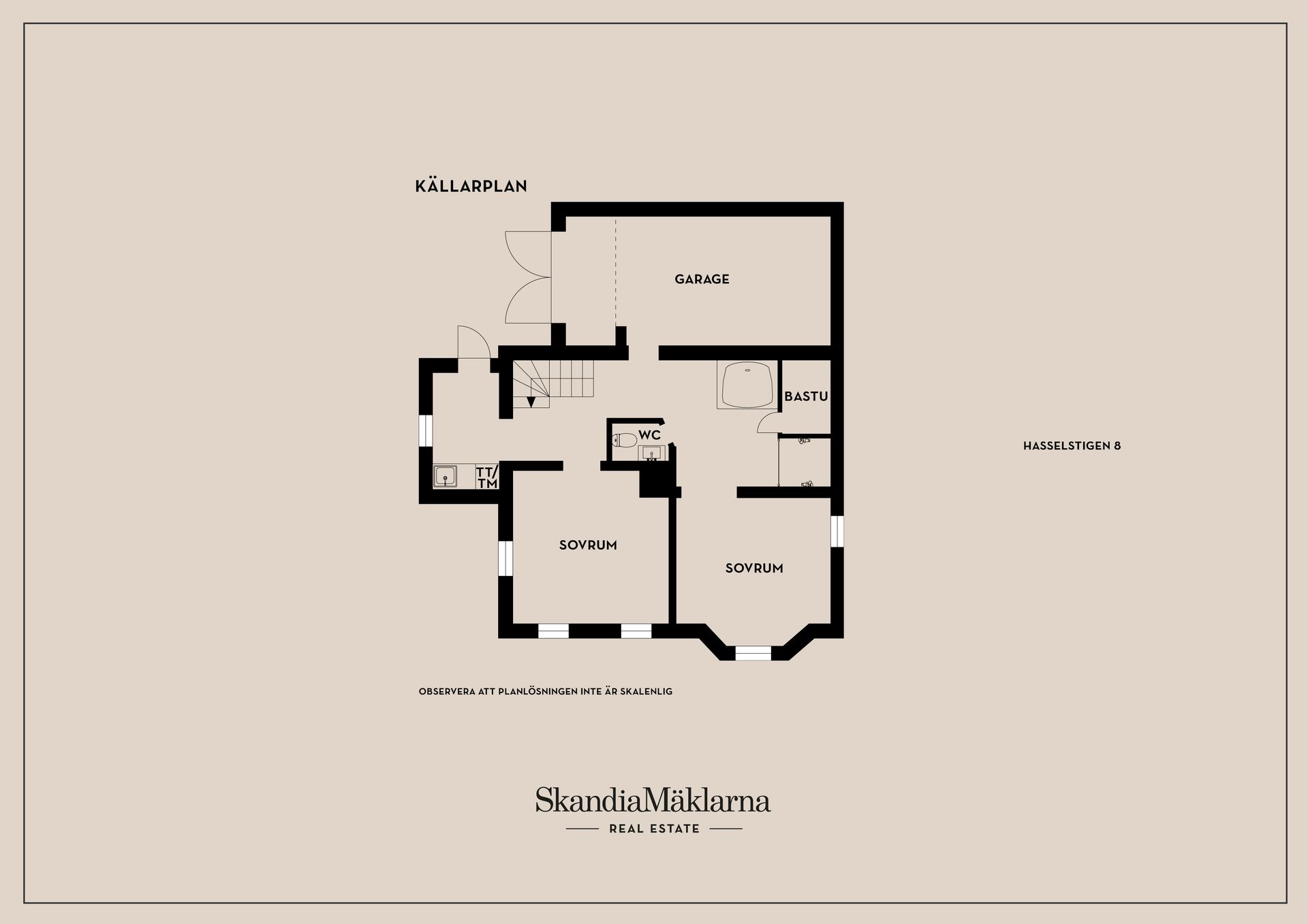 Villa, Hasselstigen 8, Baggensudden, Nacka