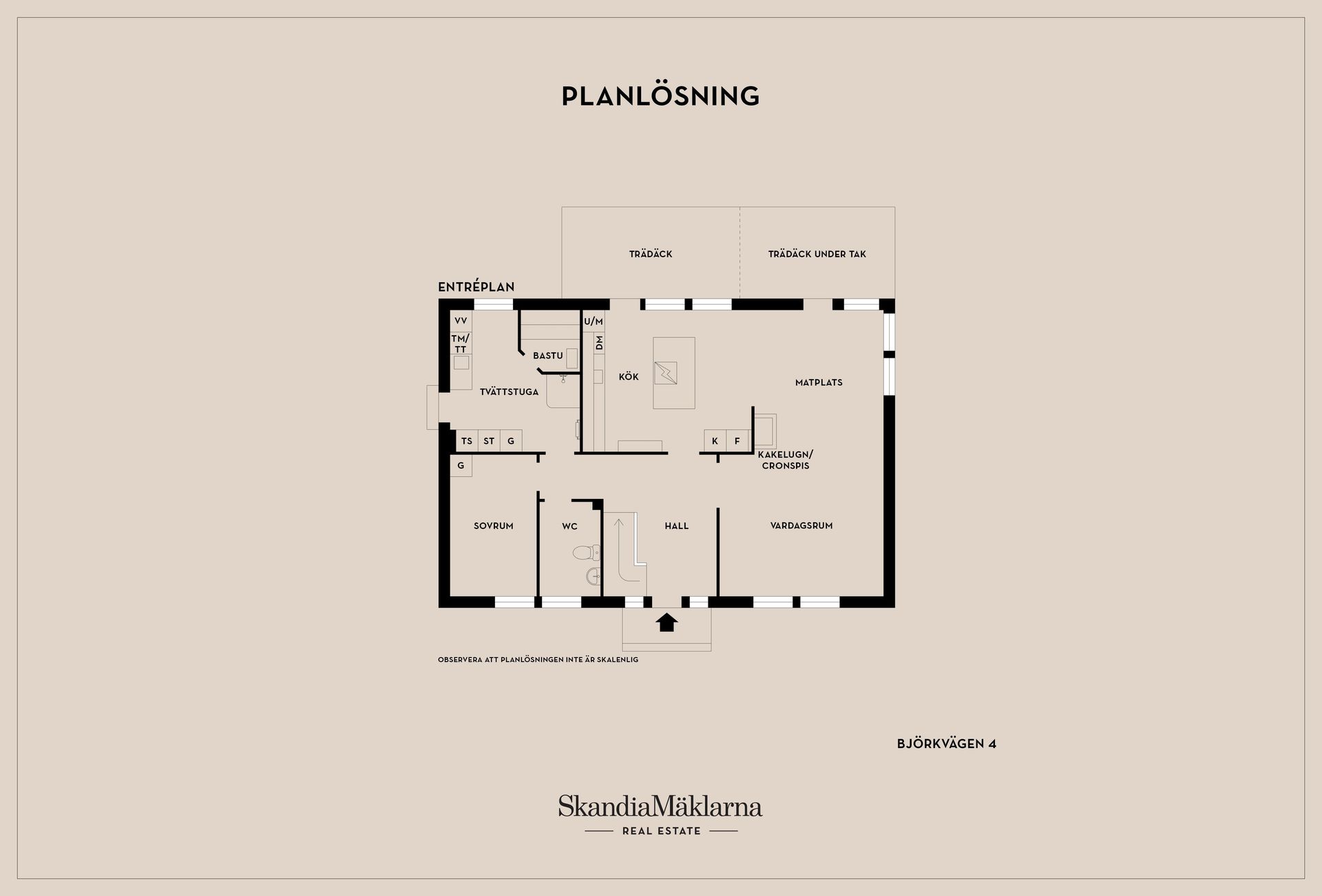 Villa, Björkvägen 4, Enevången, Hörby