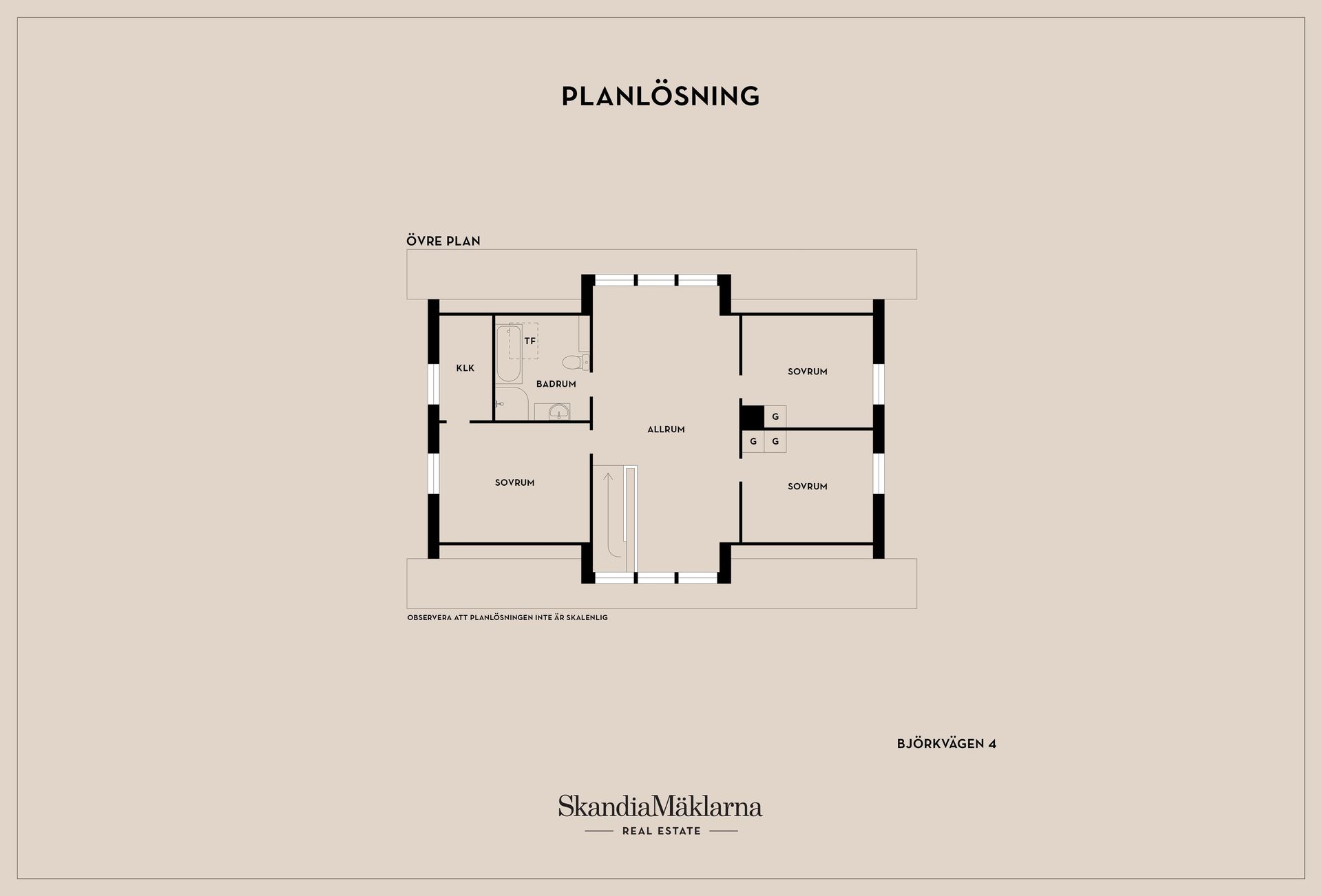 Villa, Björkvägen 4, Enevången, Hörby
