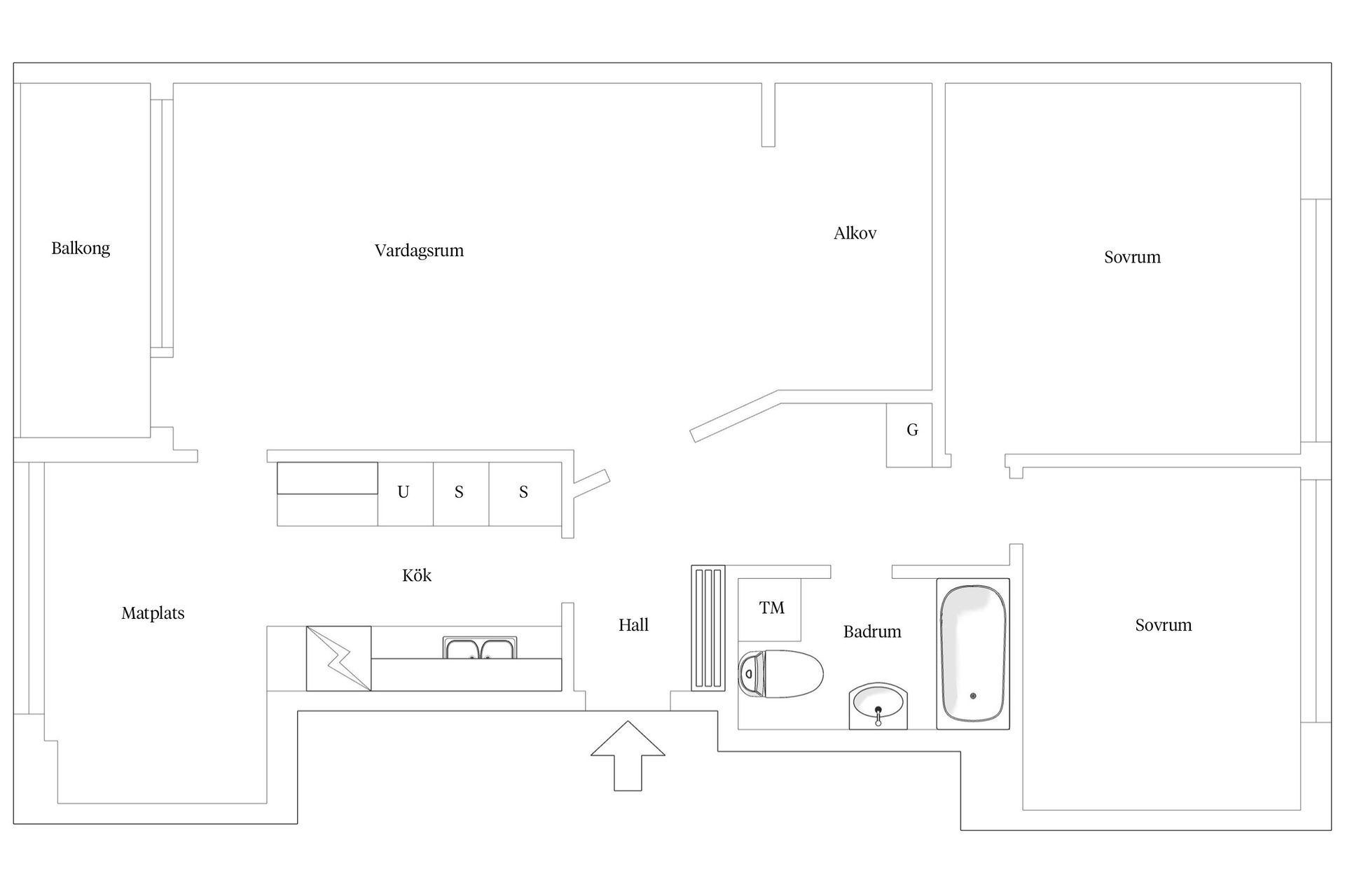 Bostadsrätt, Skånegatan 95, 4 tr, Södermalm Sofia, Stockholm