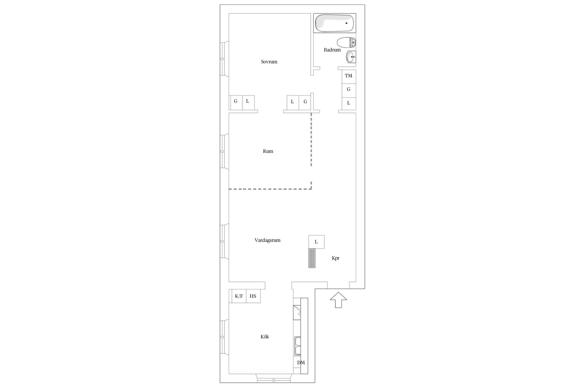 Bostadsrätt, Grubbensringen 32B, Kungsholmen, Stockholm