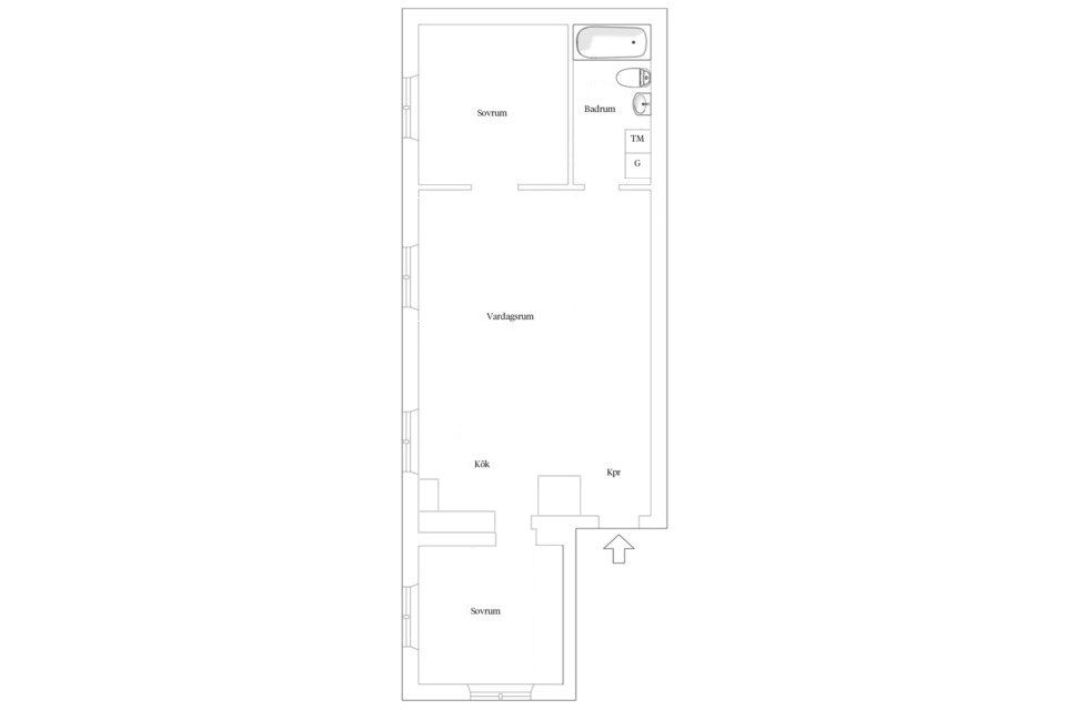 Bostadsrätt, Grubbensringen 32B, Kungsholmen, Stockholm