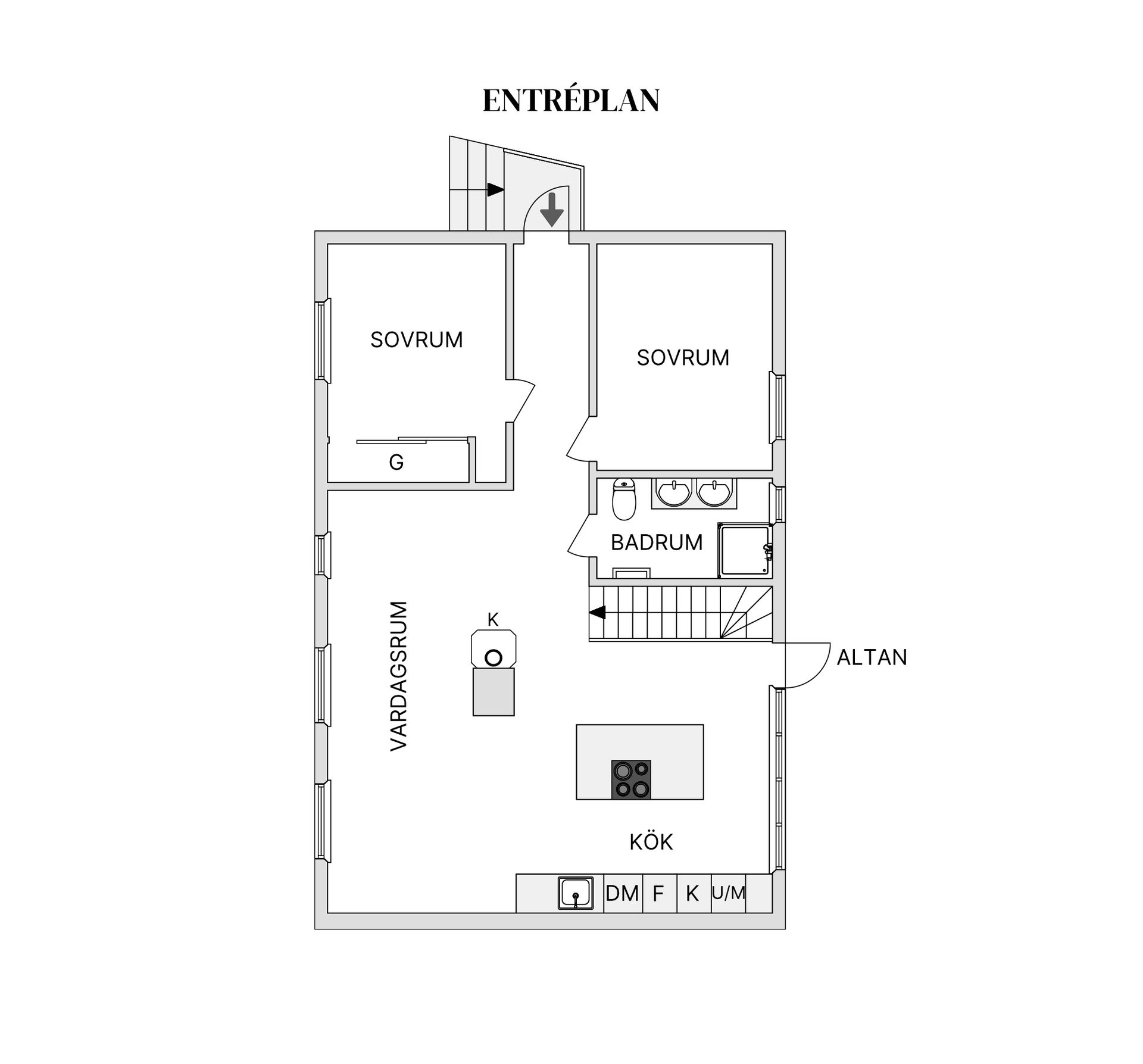 Villa, Harnackavägen 13, Ängelholm
