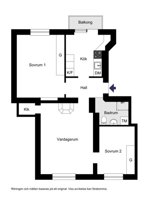Bostadsrätt, Gröndalsvägen 23, Gröndal, Stockholm